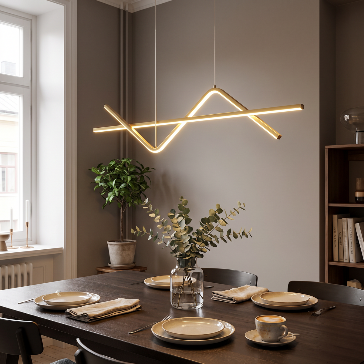 Aluminium Dining Pendant Lamp