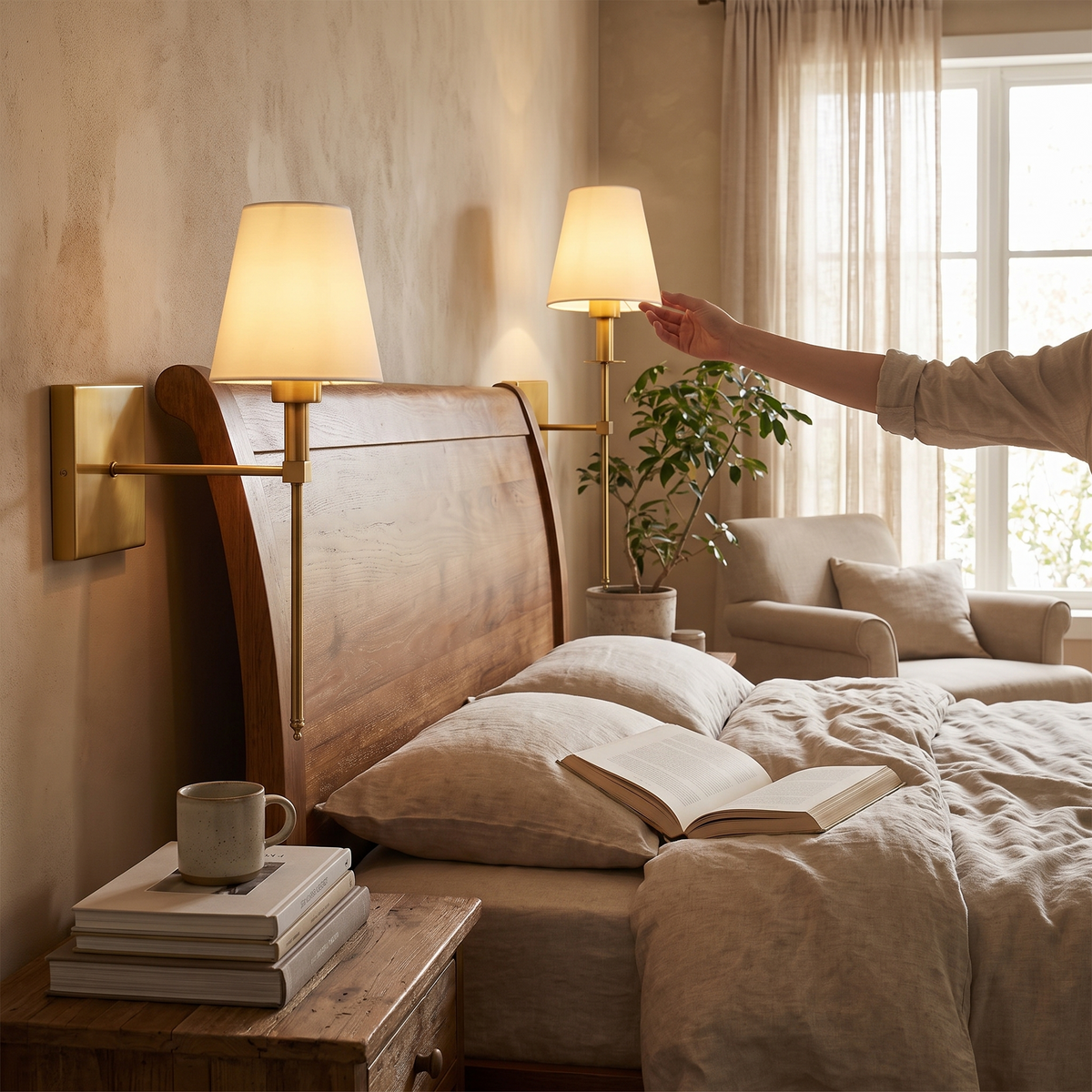 Nordic Elegance LED Wall Sconce