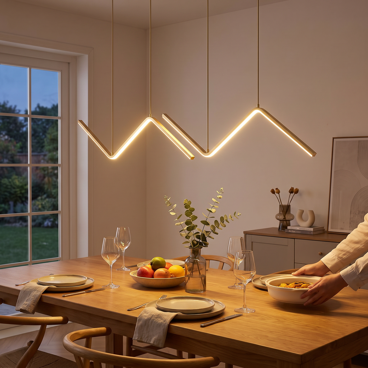 Aluminium Dining Pendant Lamp