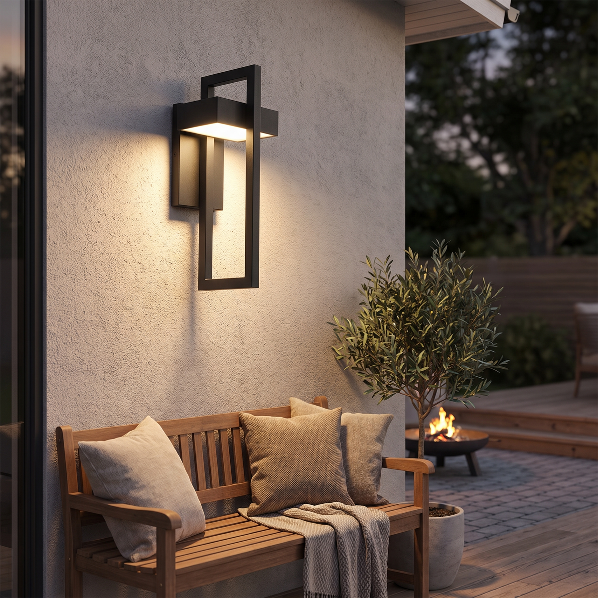 Modern Outdoor Wall Light