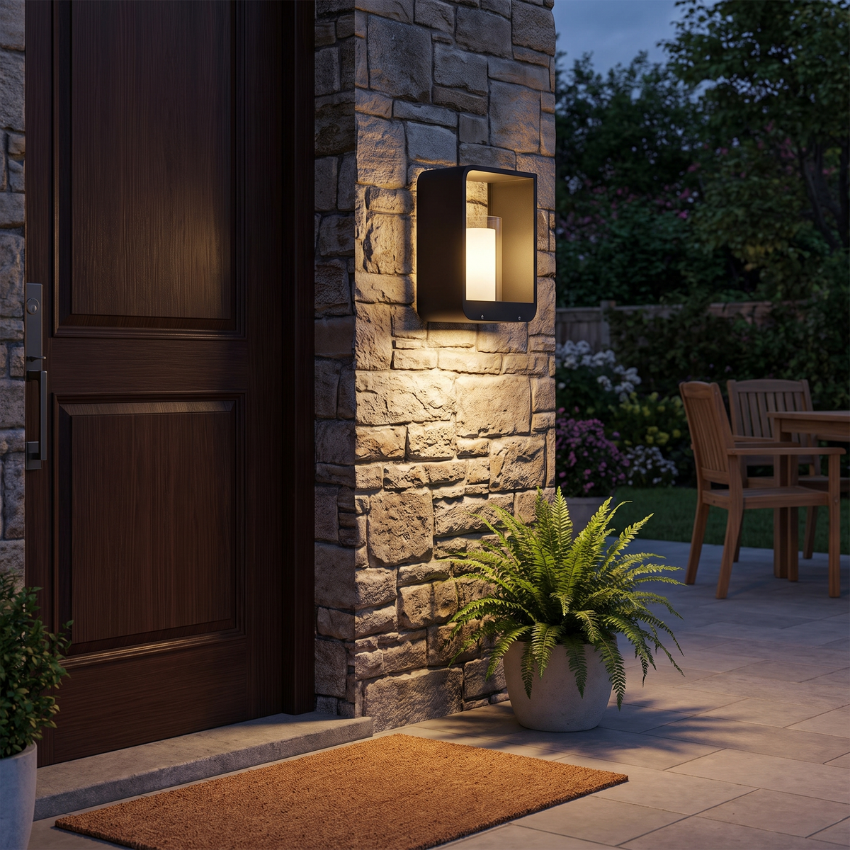 Modern Square Outdoor LED Light
