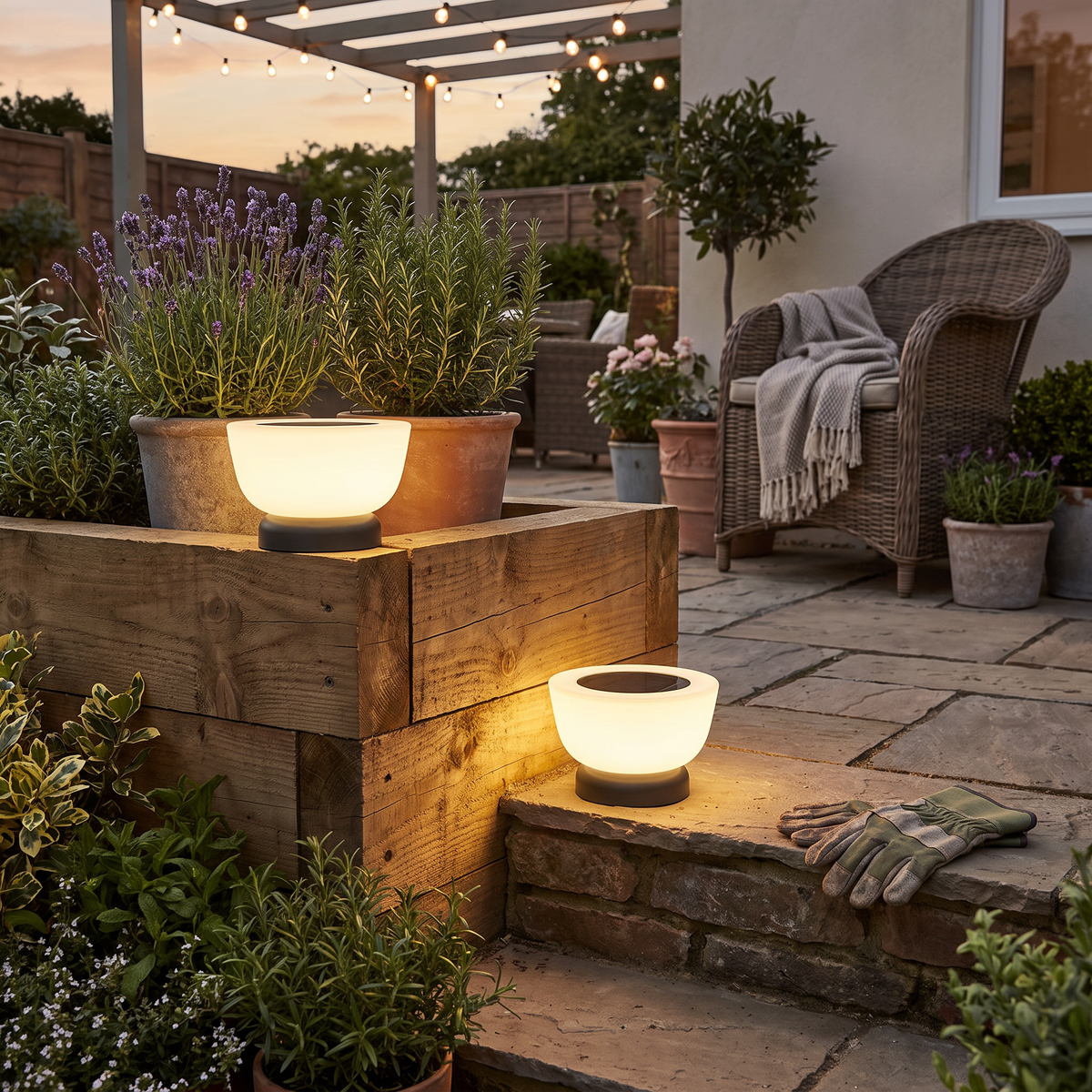 Solar Landing Light