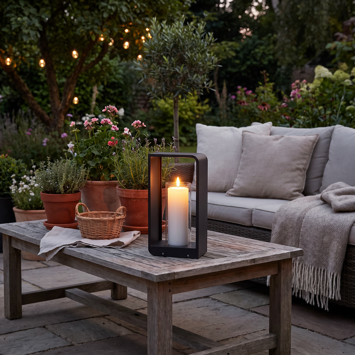 Modern Square Outdoor LED Light