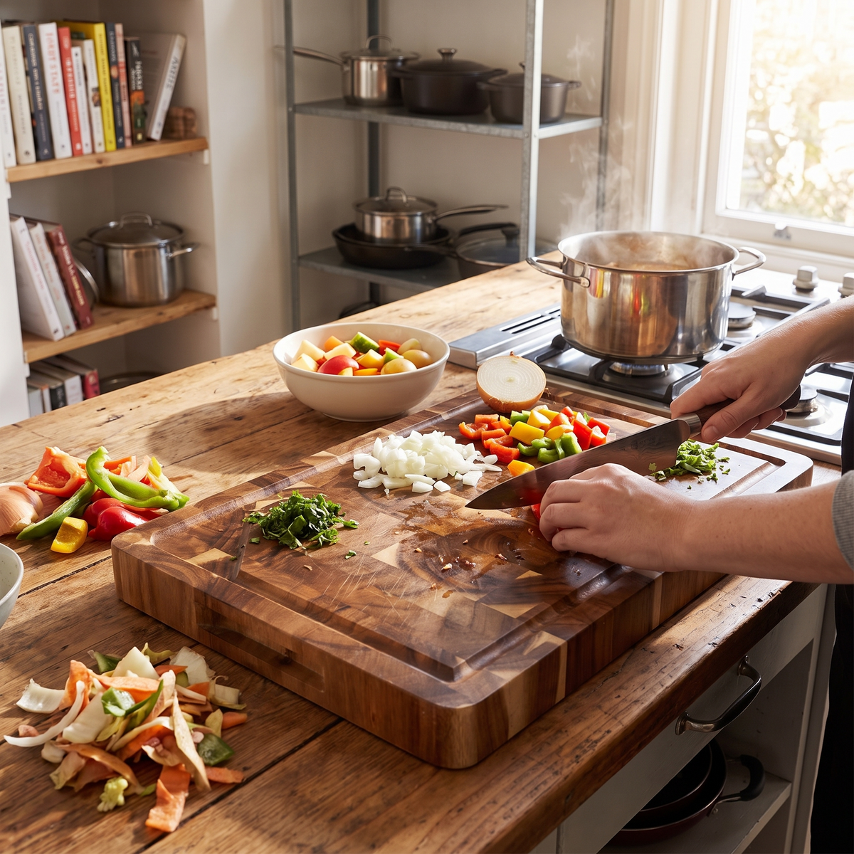 Acacia Wood Cutting Board