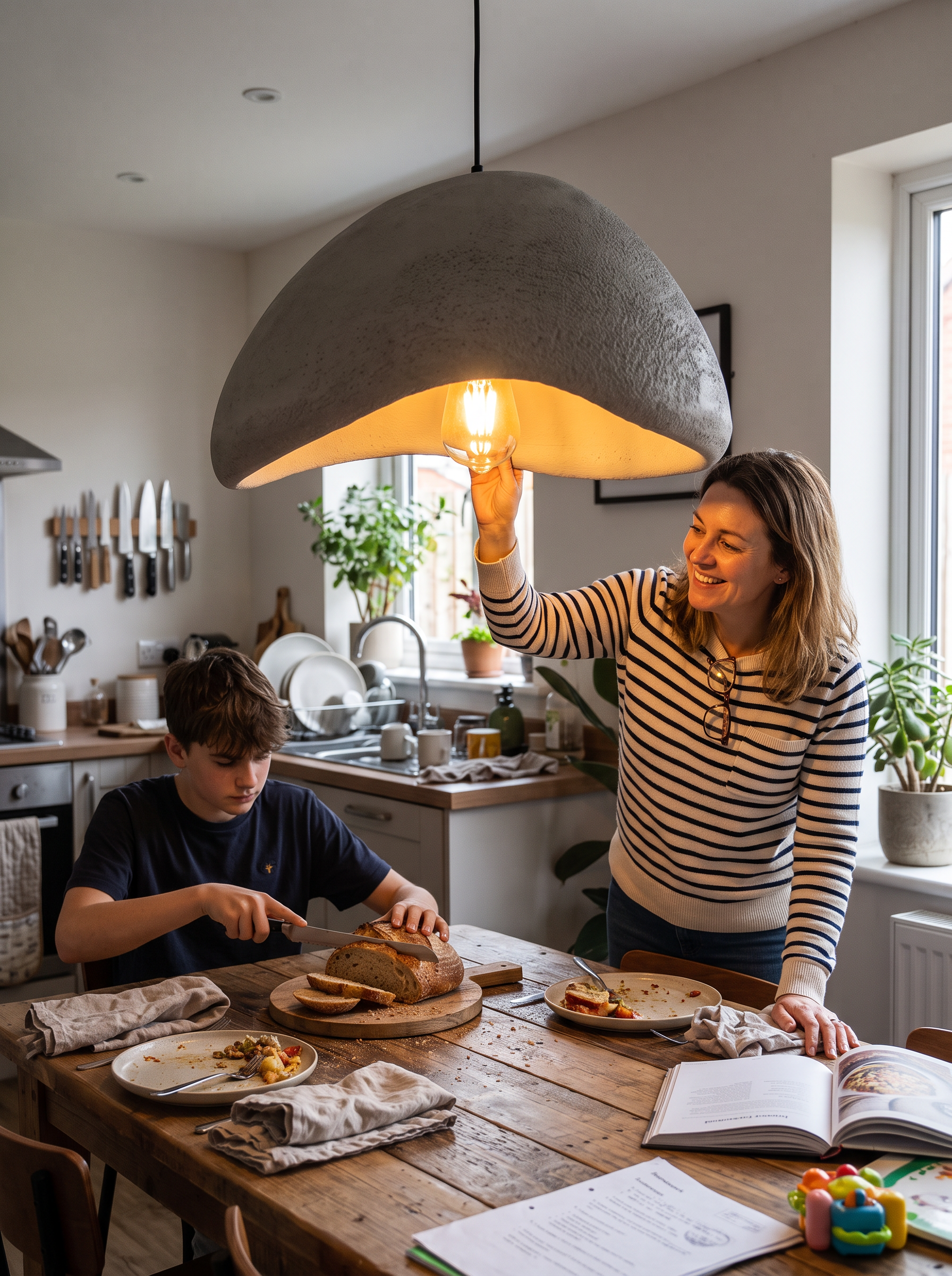Zenith Glow Chandelier lifestyle image