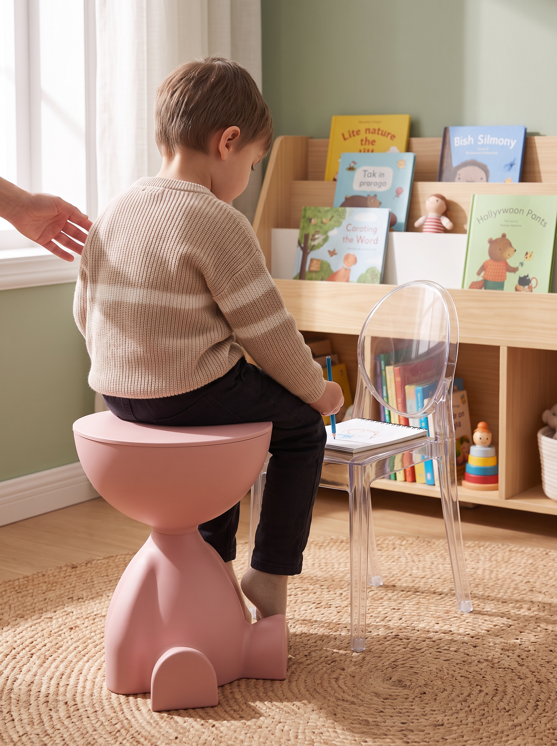 Cartoon Bear Side Table lifestyle image