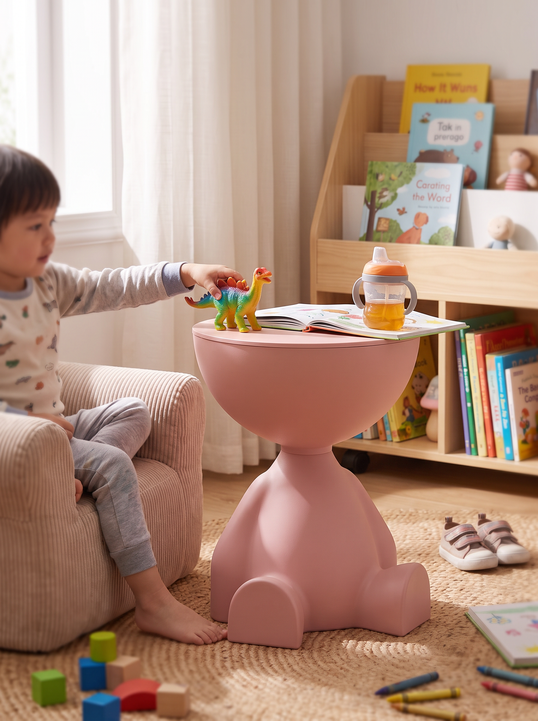 Cartoon Bear Side Table lifestyle image