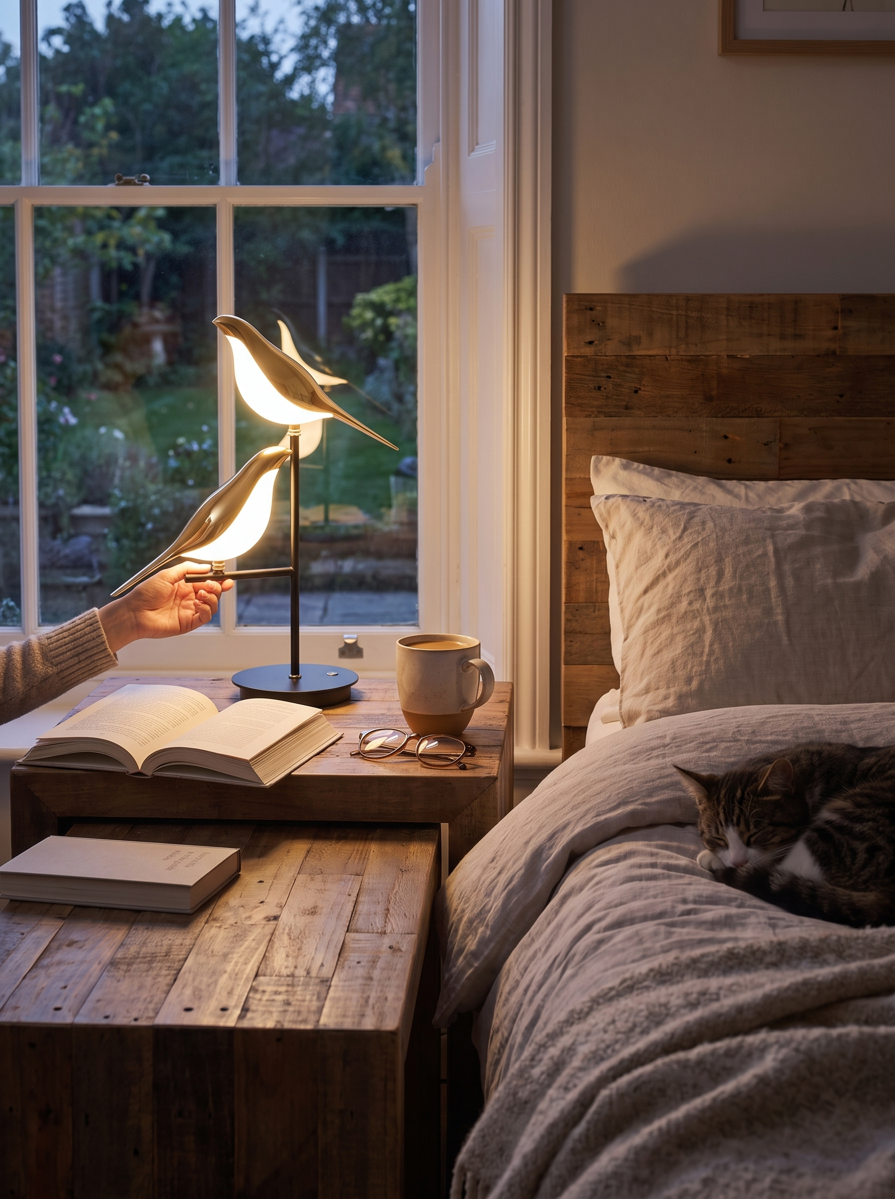 Golden Birdlight Wall Lamp lifestyle image