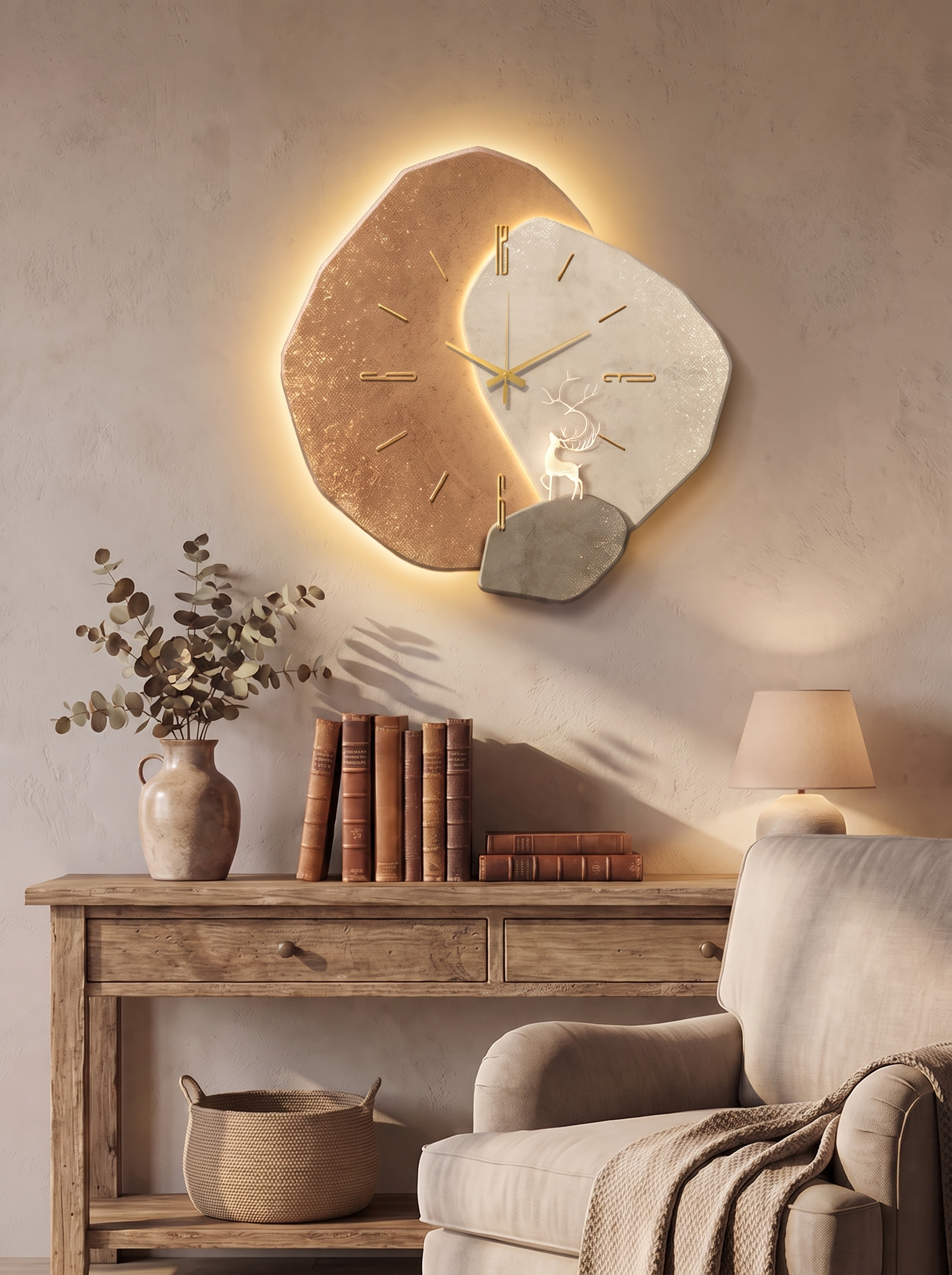 LumoClock Wall Clock lifestyle image