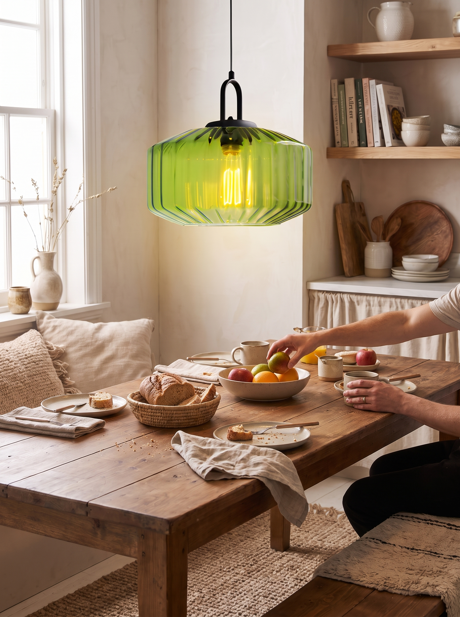 Mireta Glass Pendant Light lifestyle image