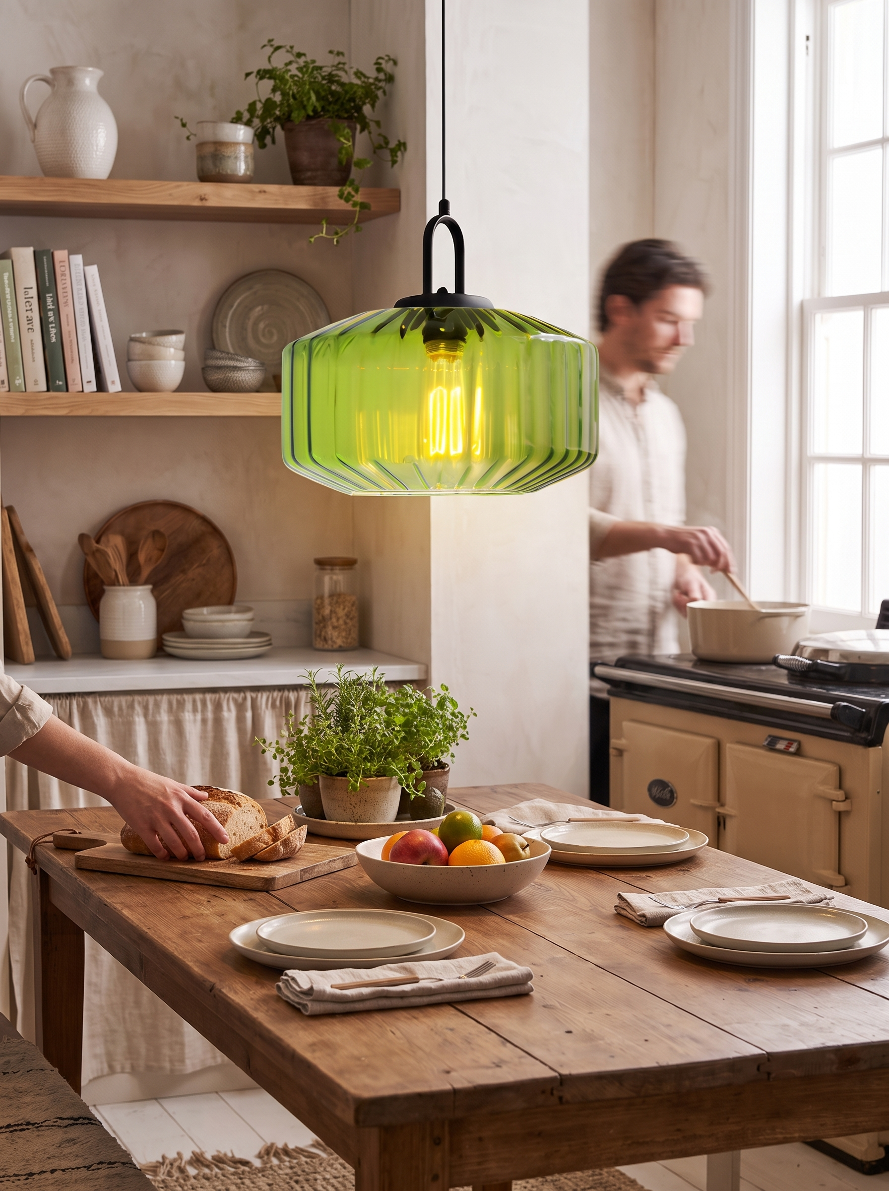 Mireta Glass Pendant Light lifestyle image