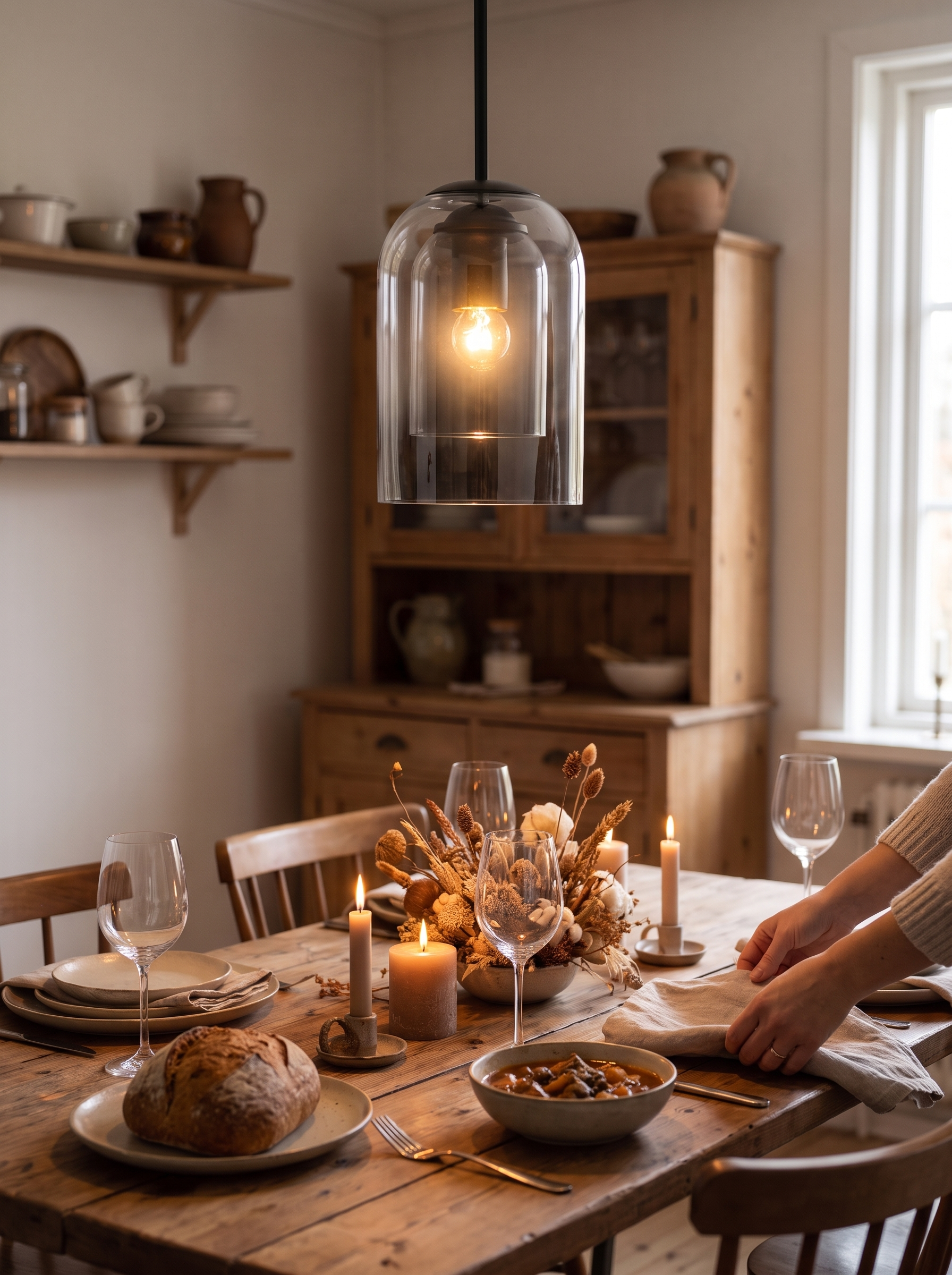 Mica Mid-Century Pendant Lamp lifestyle image