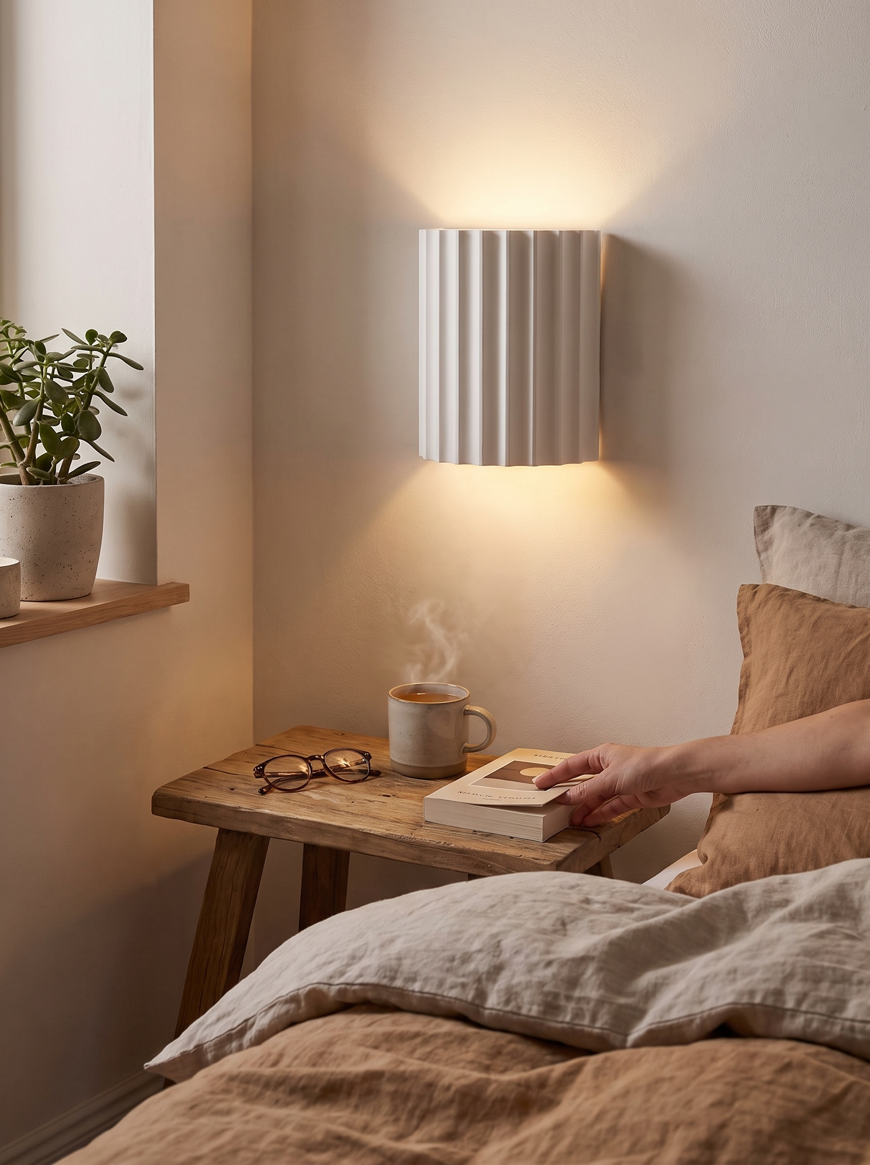 Nordic Modern Resin Wall Lamp lifestyle image