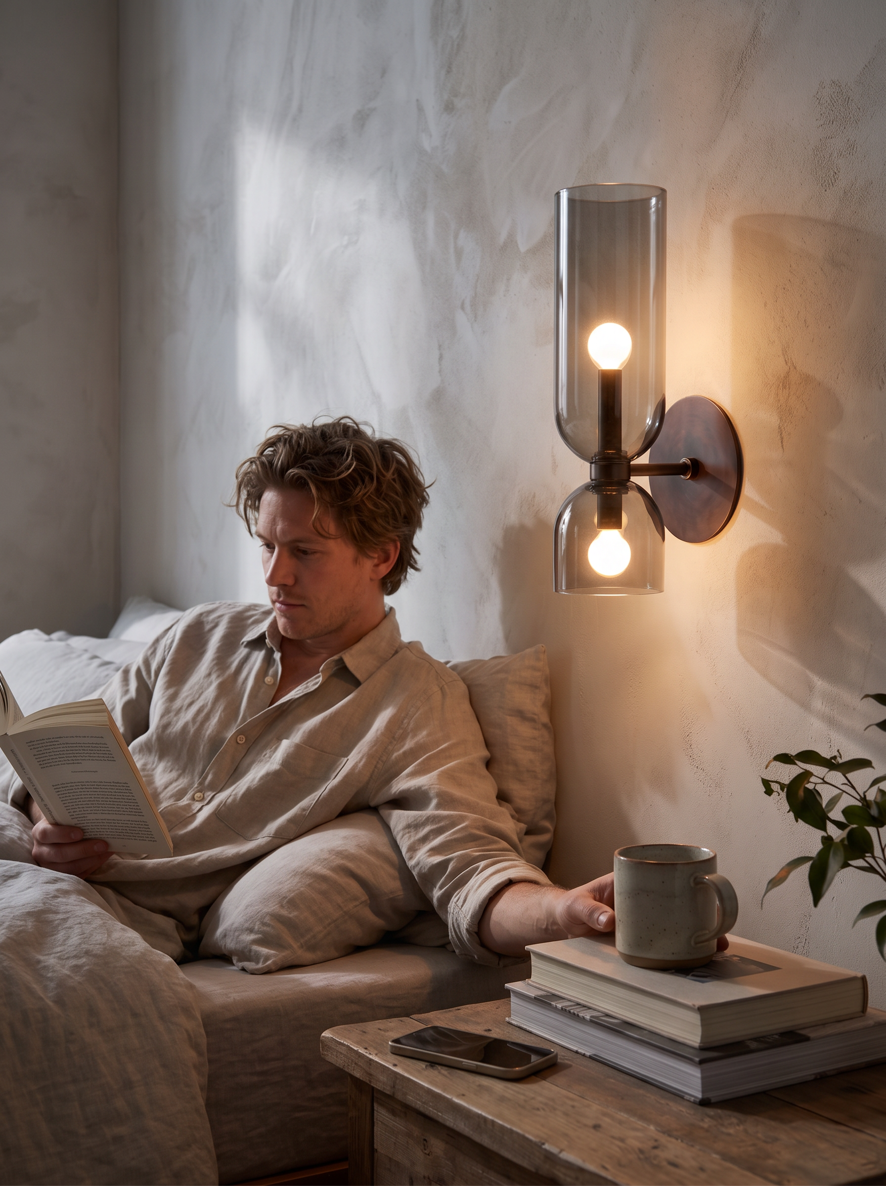 Nordic Glass Wall Lamp lifestyle image