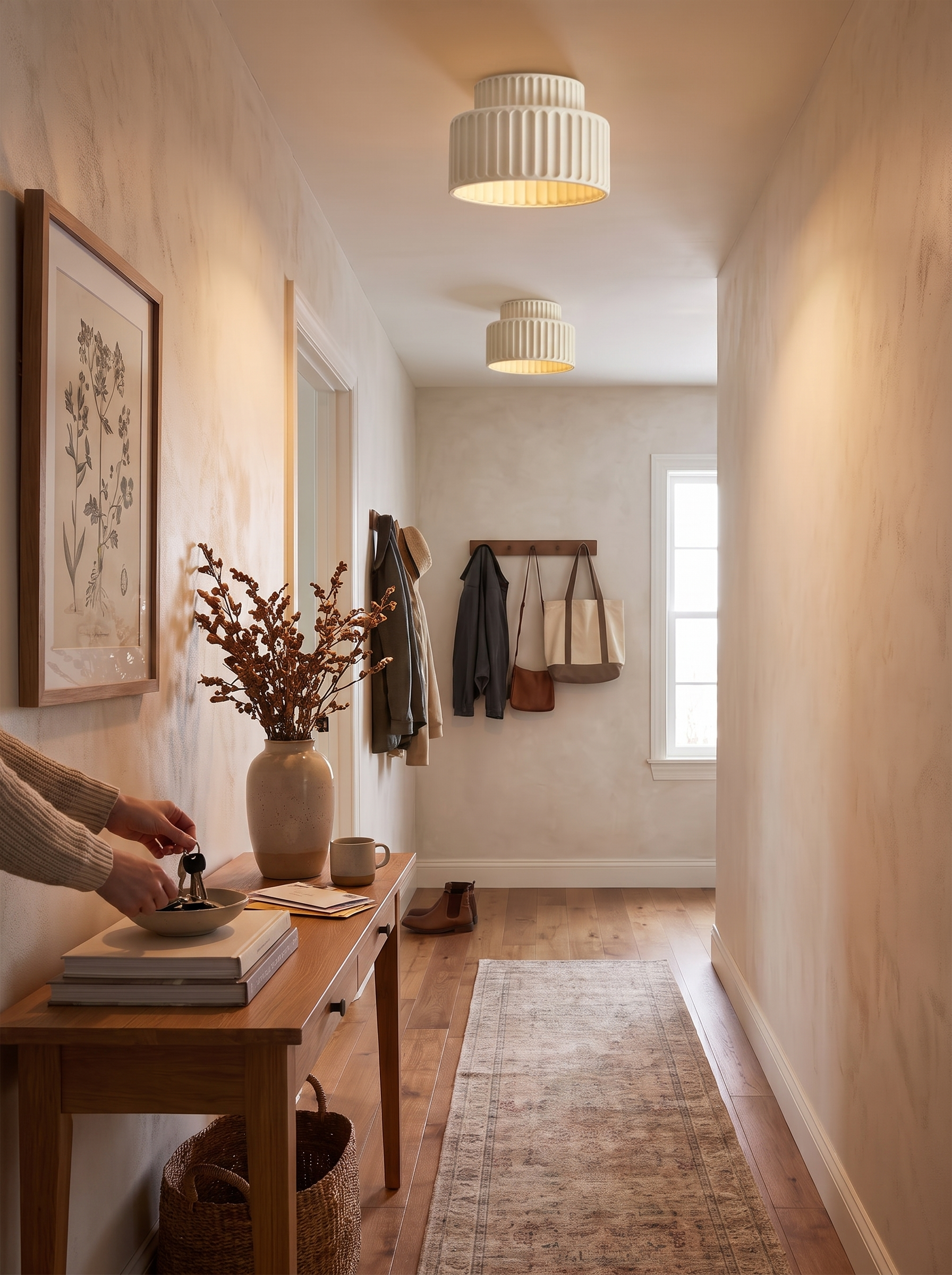 Nordic Ripple Ceiling Light lifestyle image