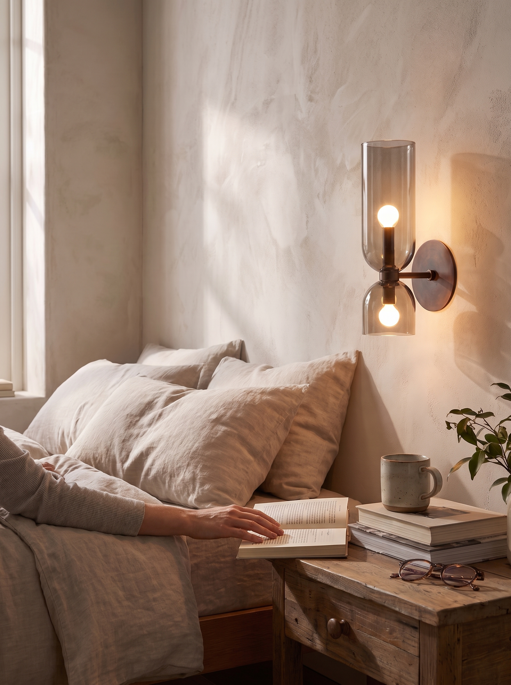 Nordic Glass Wall Lamp lifestyle image