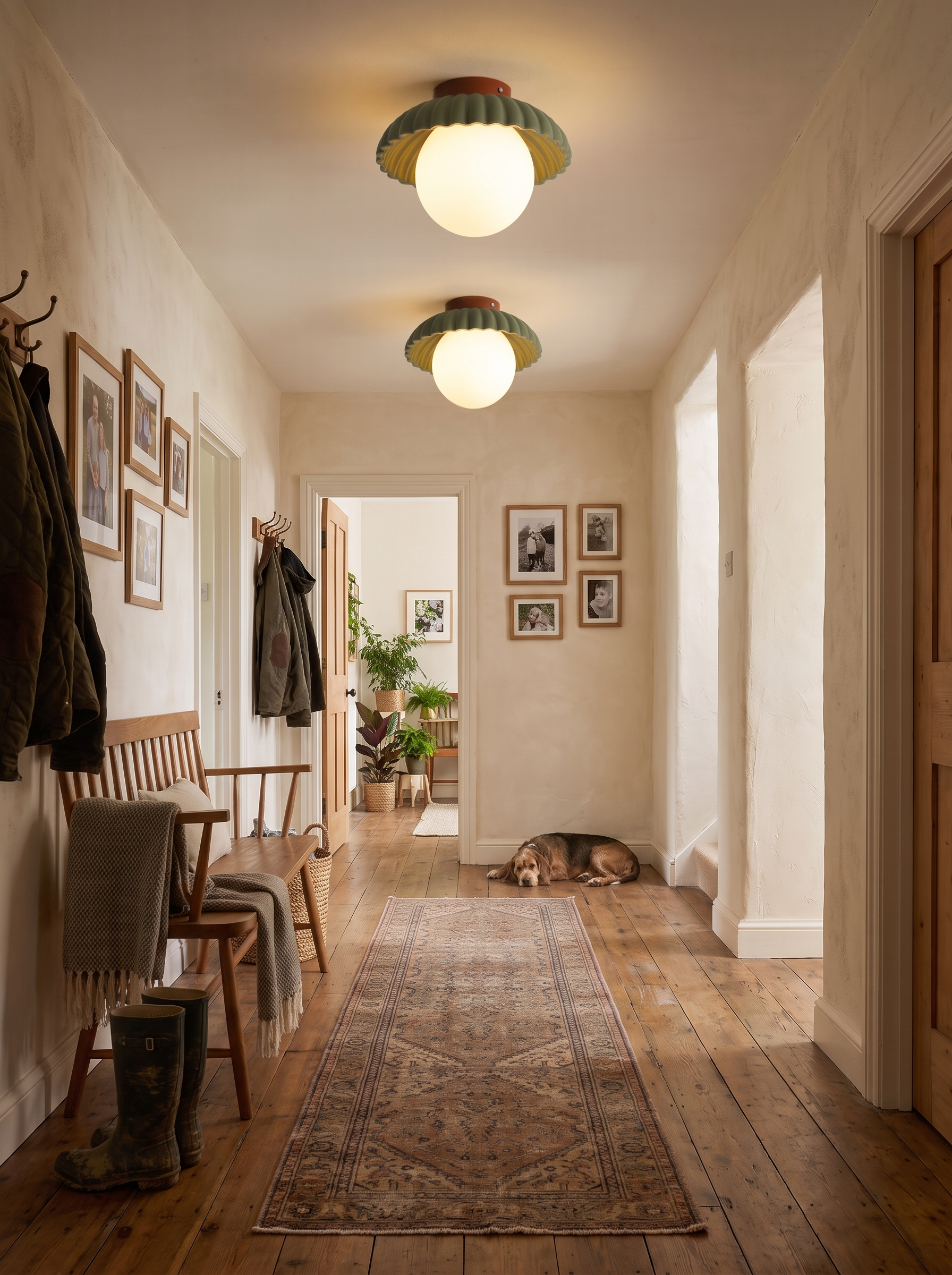 Iron Hallway Ceiling Light lifestyle image