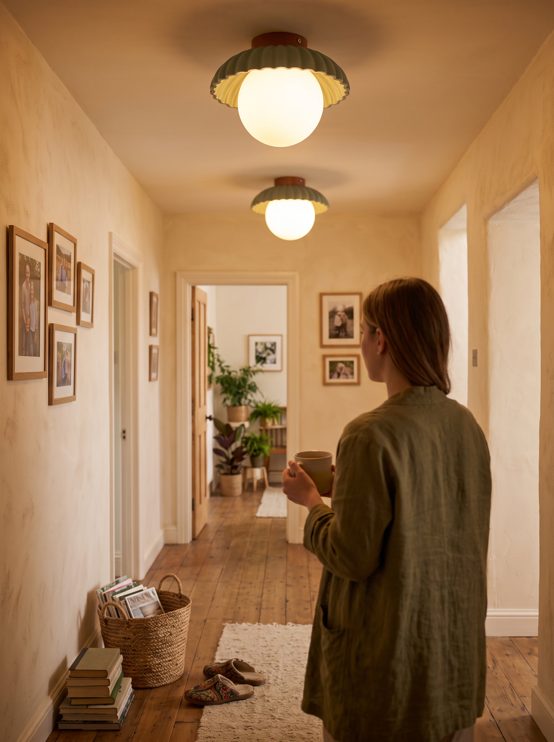 Iron Hallway Ceiling Light lifestyle image