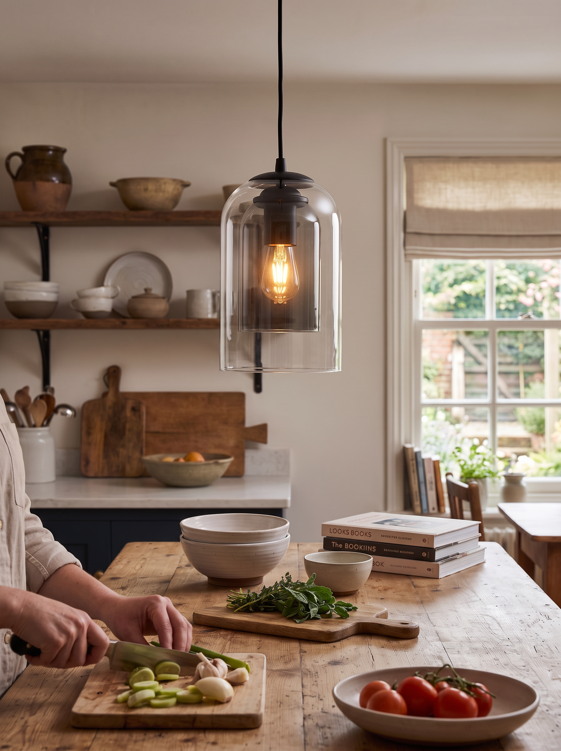 Glass Pendant Light lifestyle image