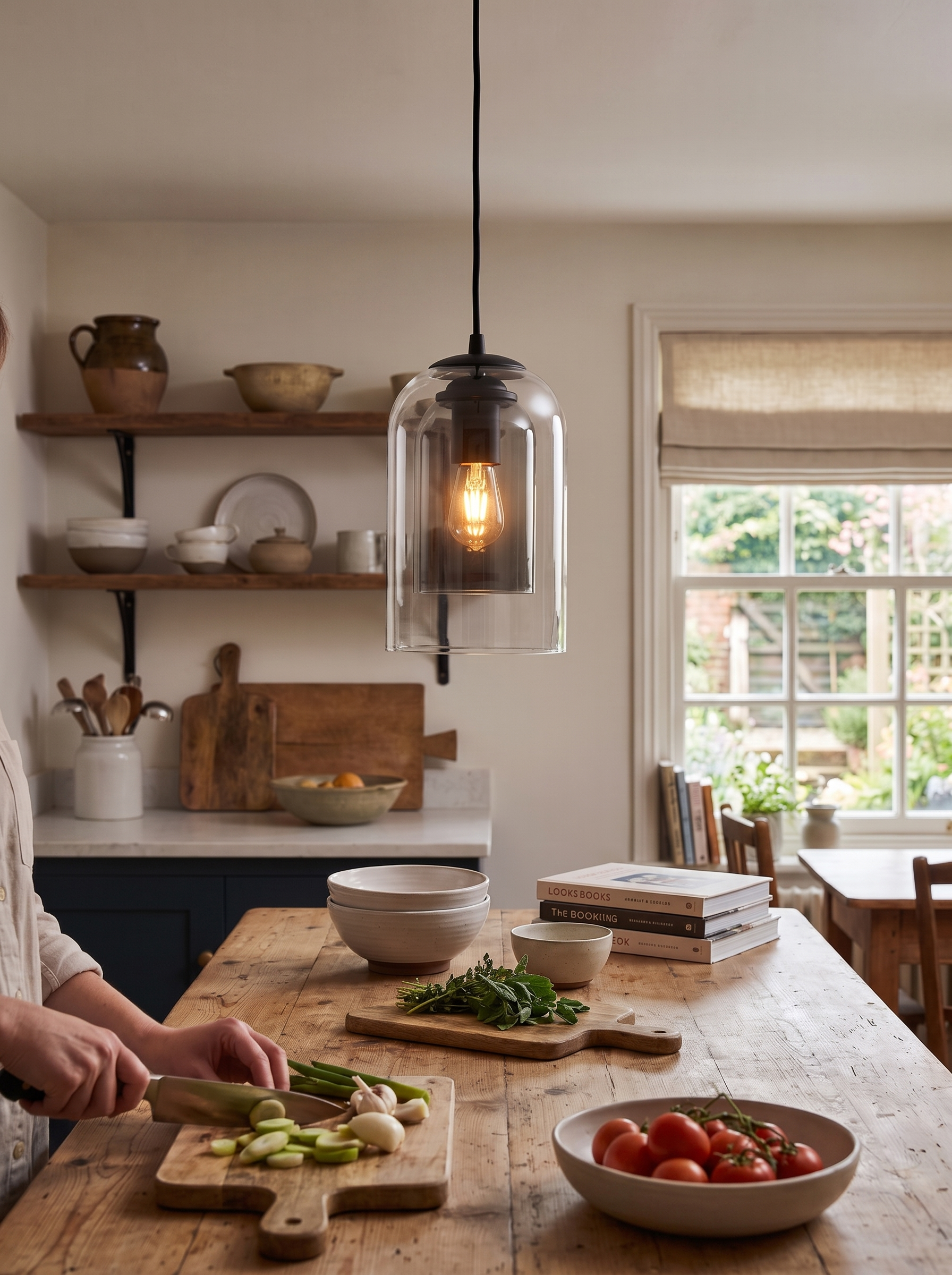 Glass Pendant Light lifestyle image