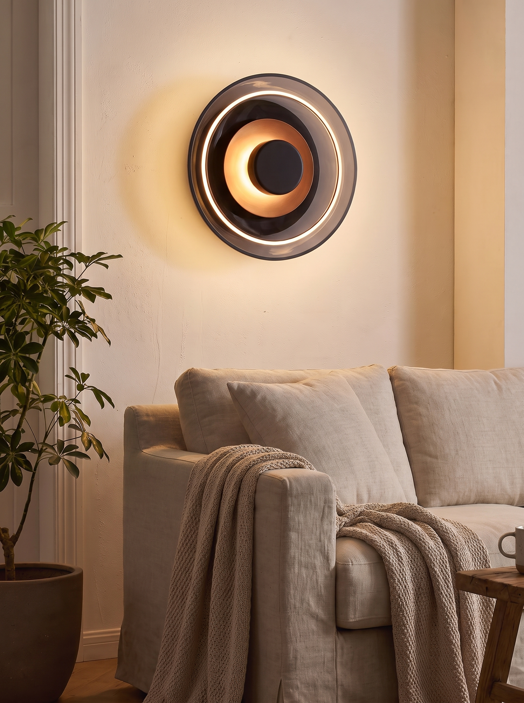 Nordic Glass LED Wall Sconce lifestyle image