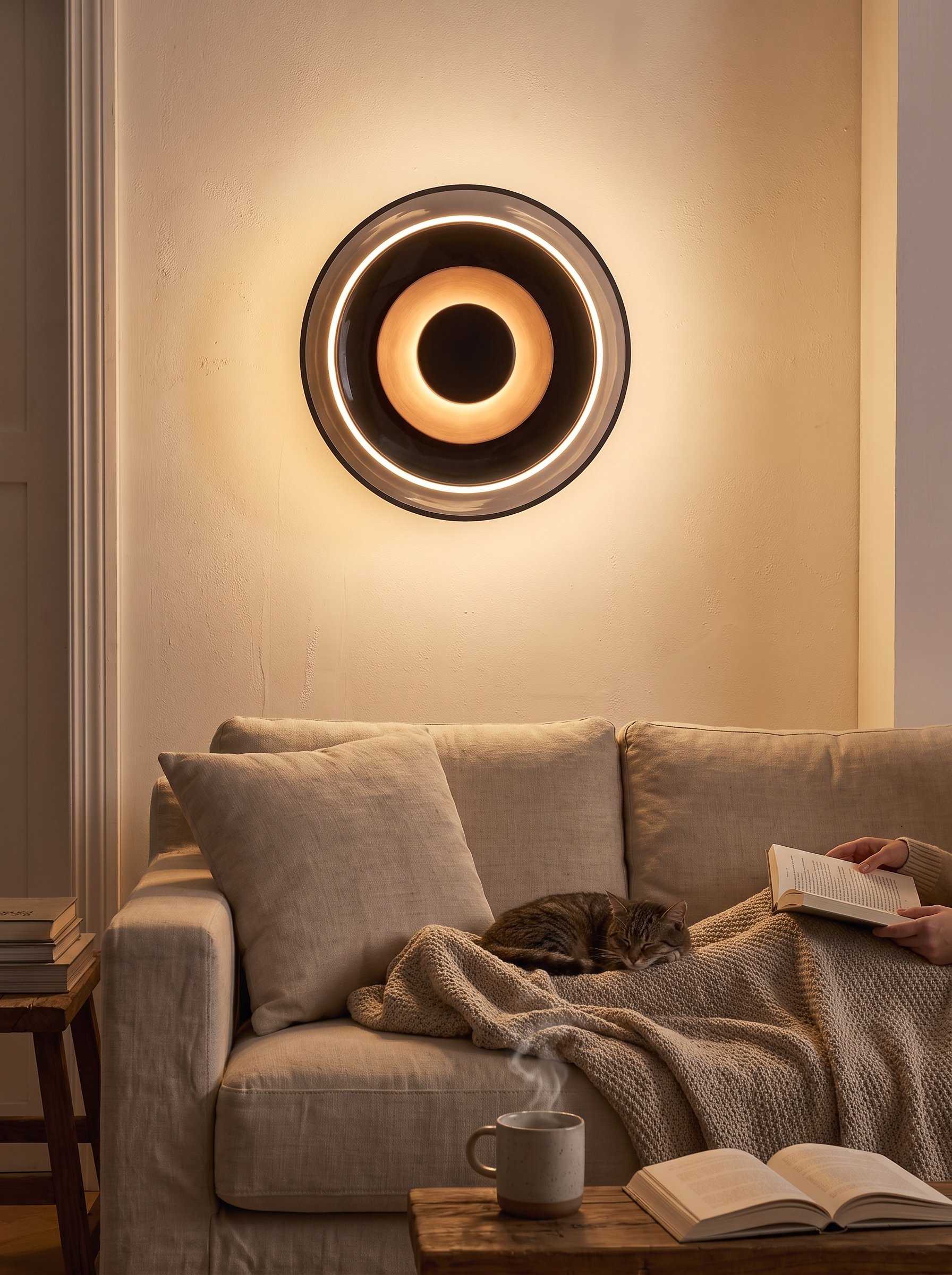 Nordic Glass LED Wall Sconce lifestyle image