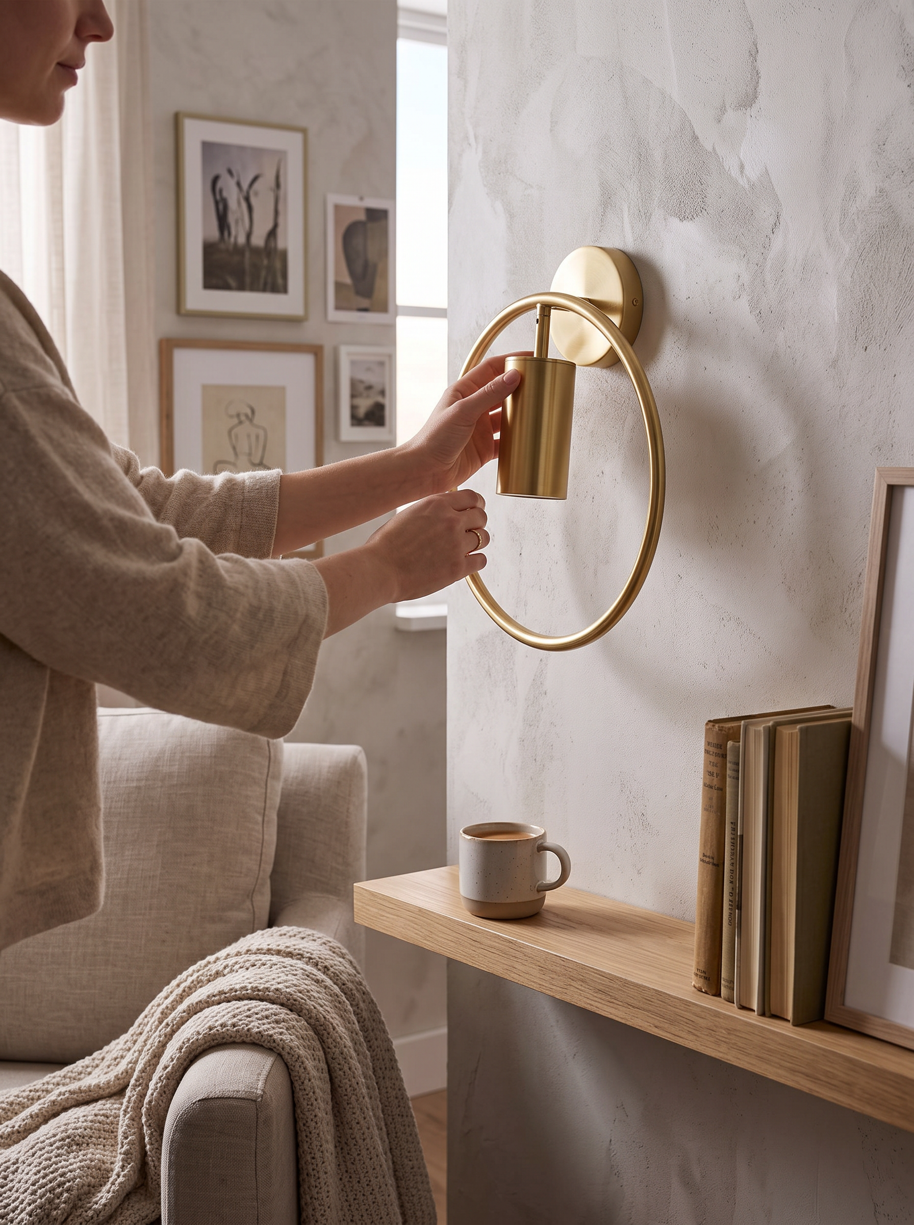 Halo Wall Light lifestyle image