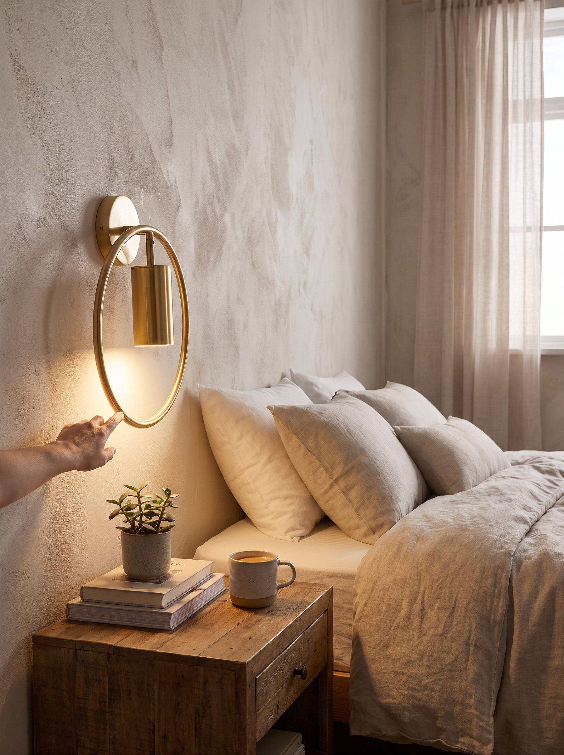 Halo Wall Light lifestyle image