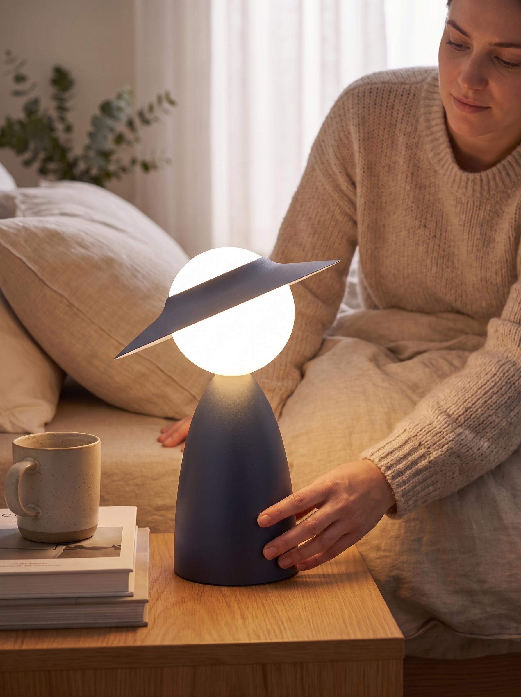 TouchBright Wireless Rechargeable Lamp lifestyle image