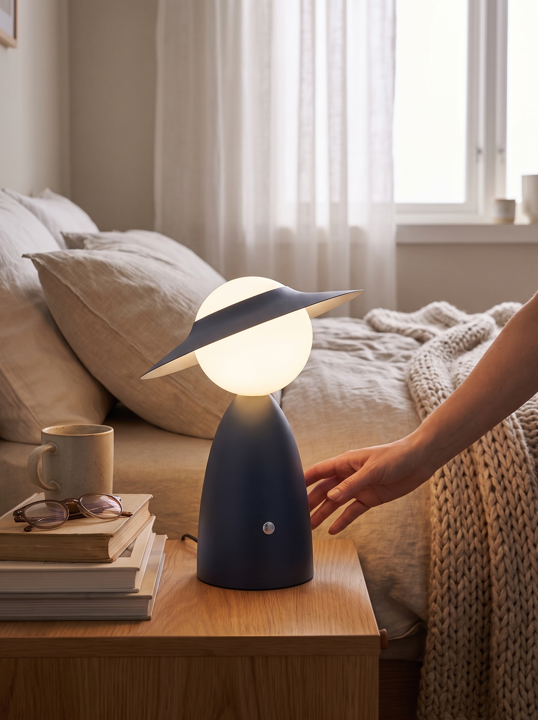 TouchBright Wireless Rechargeable Lamp lifestyle image