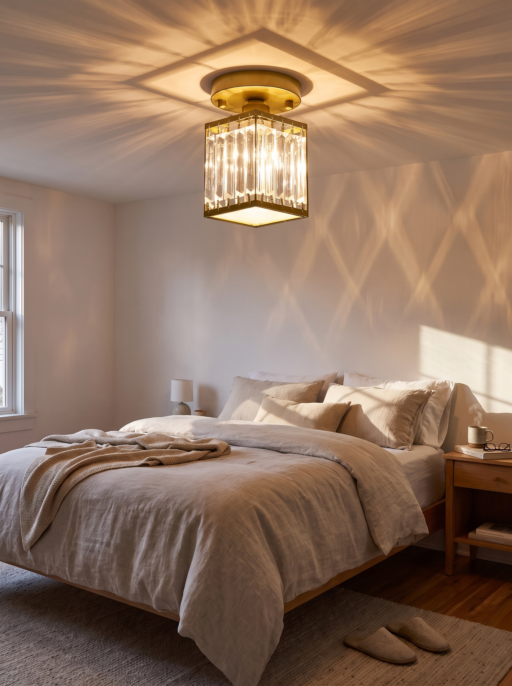 Crystal Foyer Ceiling Light lifestyle image