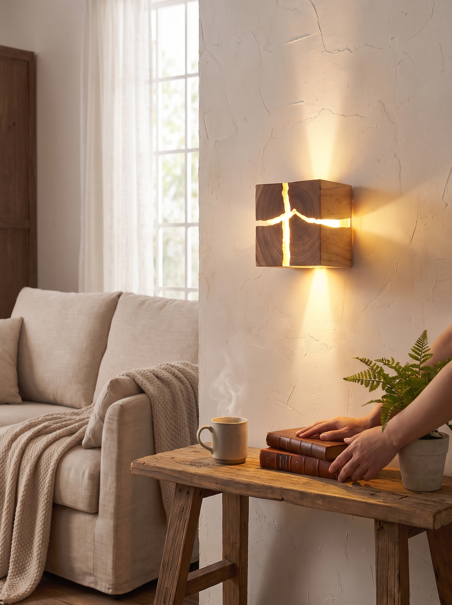 WoodAura Wall Light lifestyle image