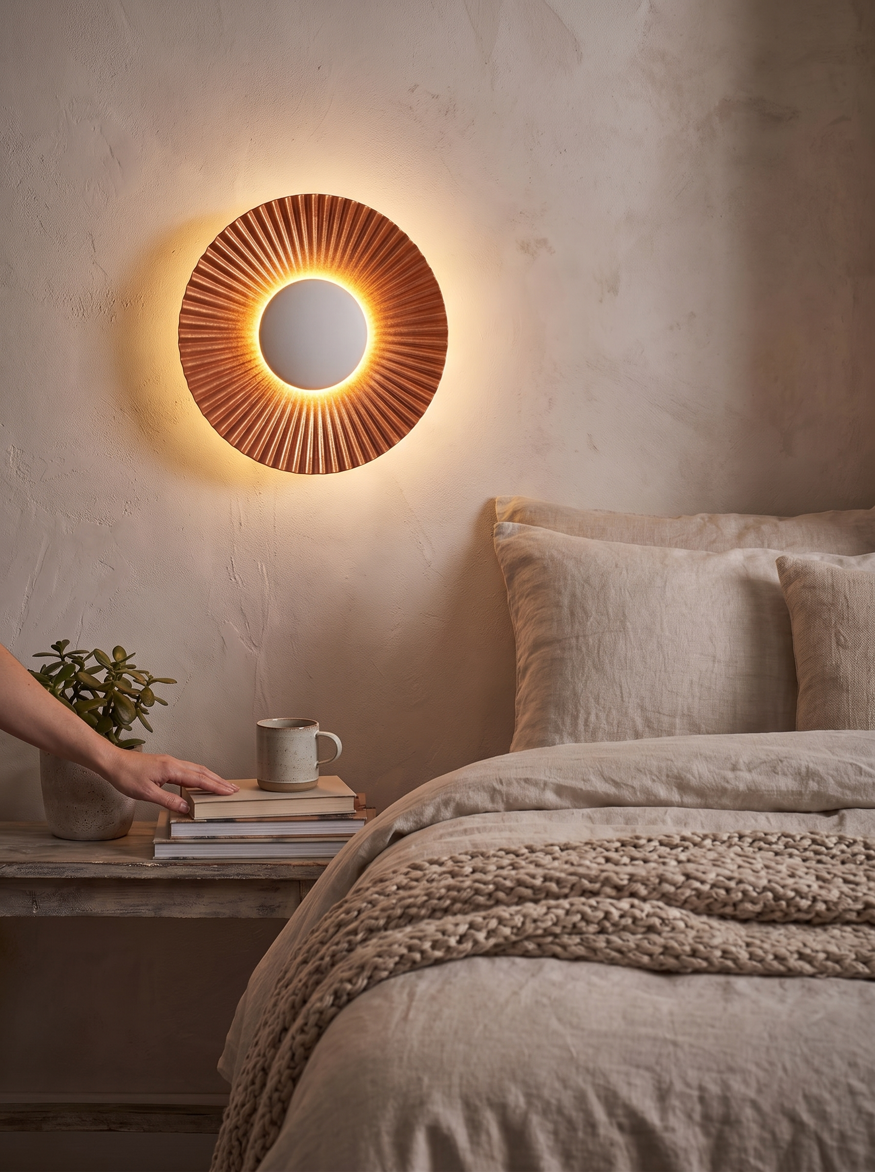 Hasna SunRay Wall Lamp lifestyle image
