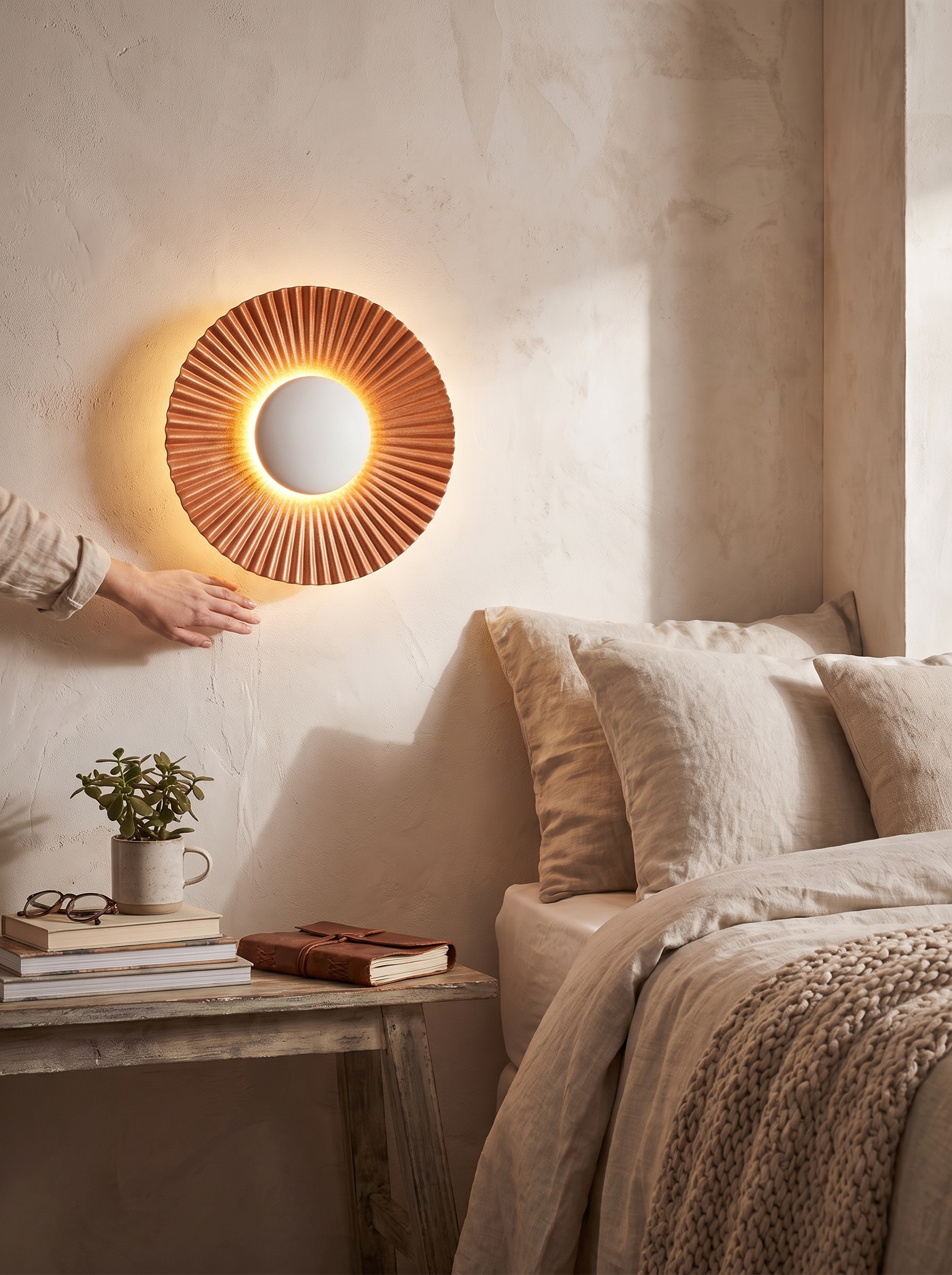 Hasna SunRay Wall Lamp lifestyle image