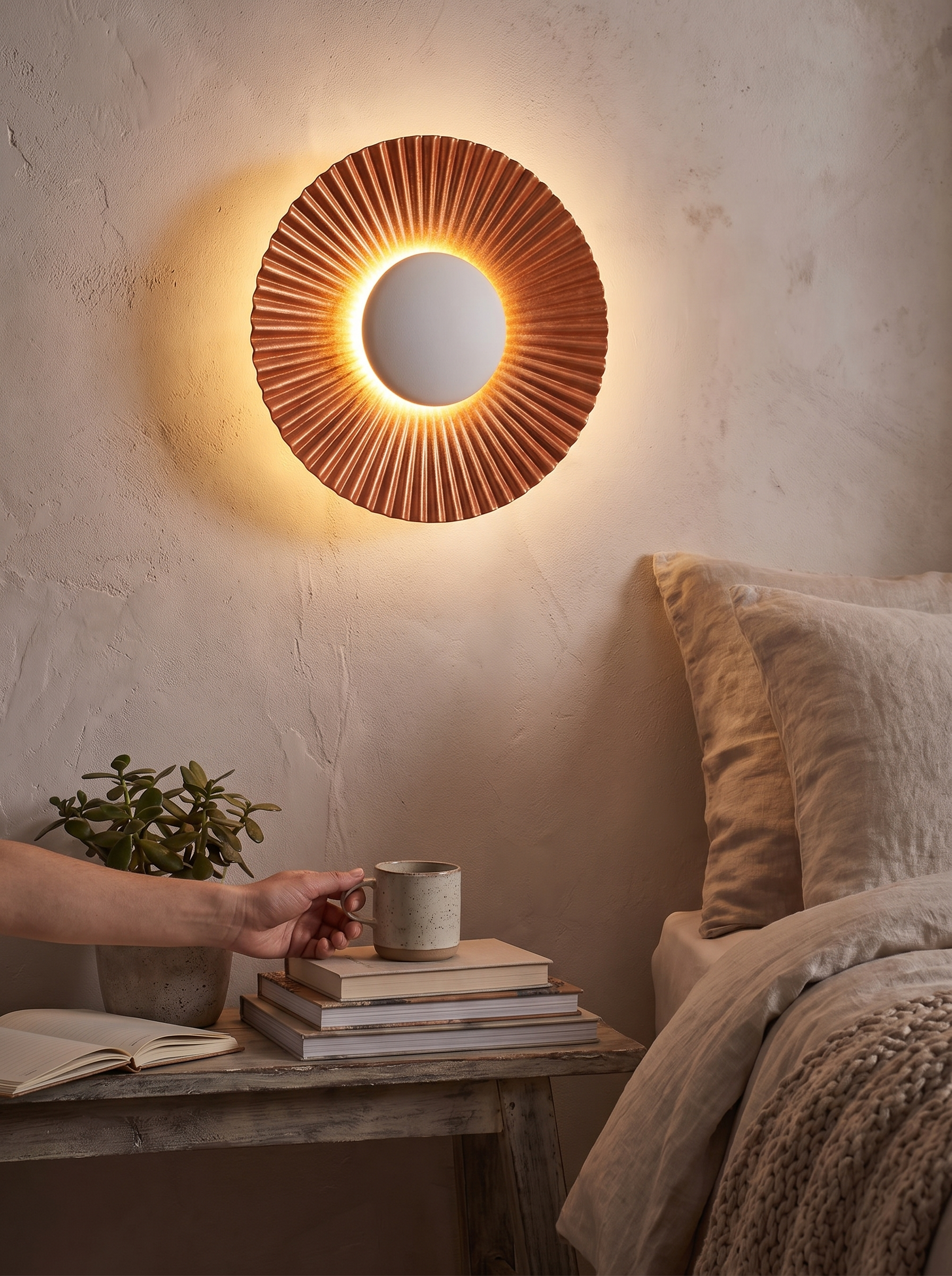 Hasna SunRay Wall Lamp lifestyle image