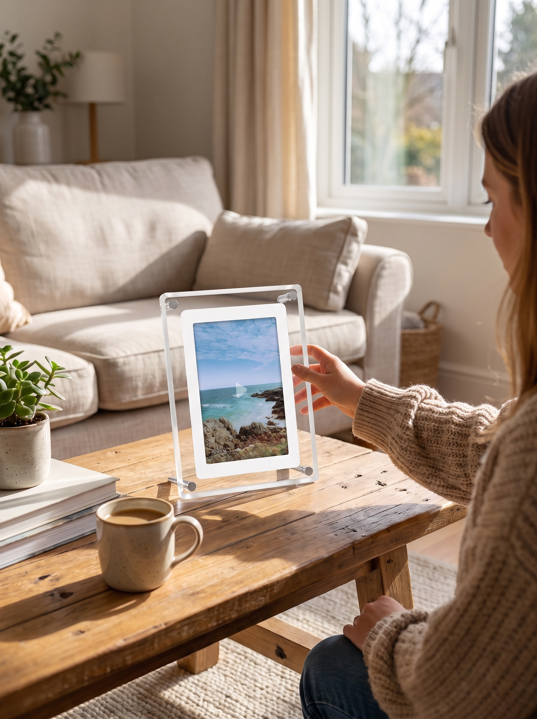 ClearFrame Digital Photo Frame lifestyle image