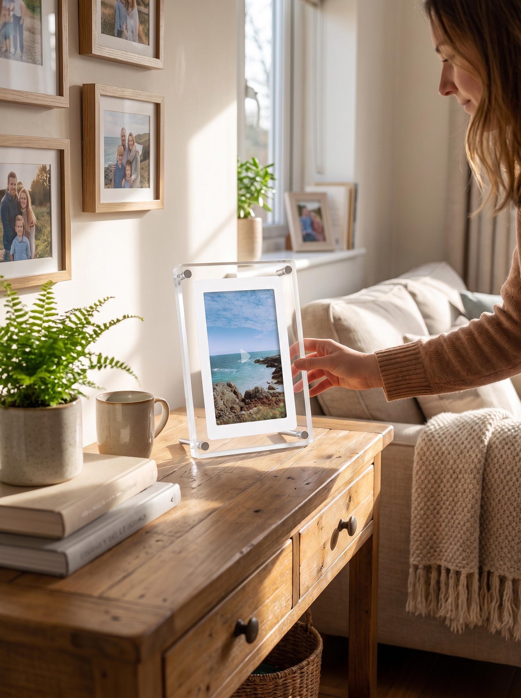 ClearFrame Digital Photo Frame lifestyle image