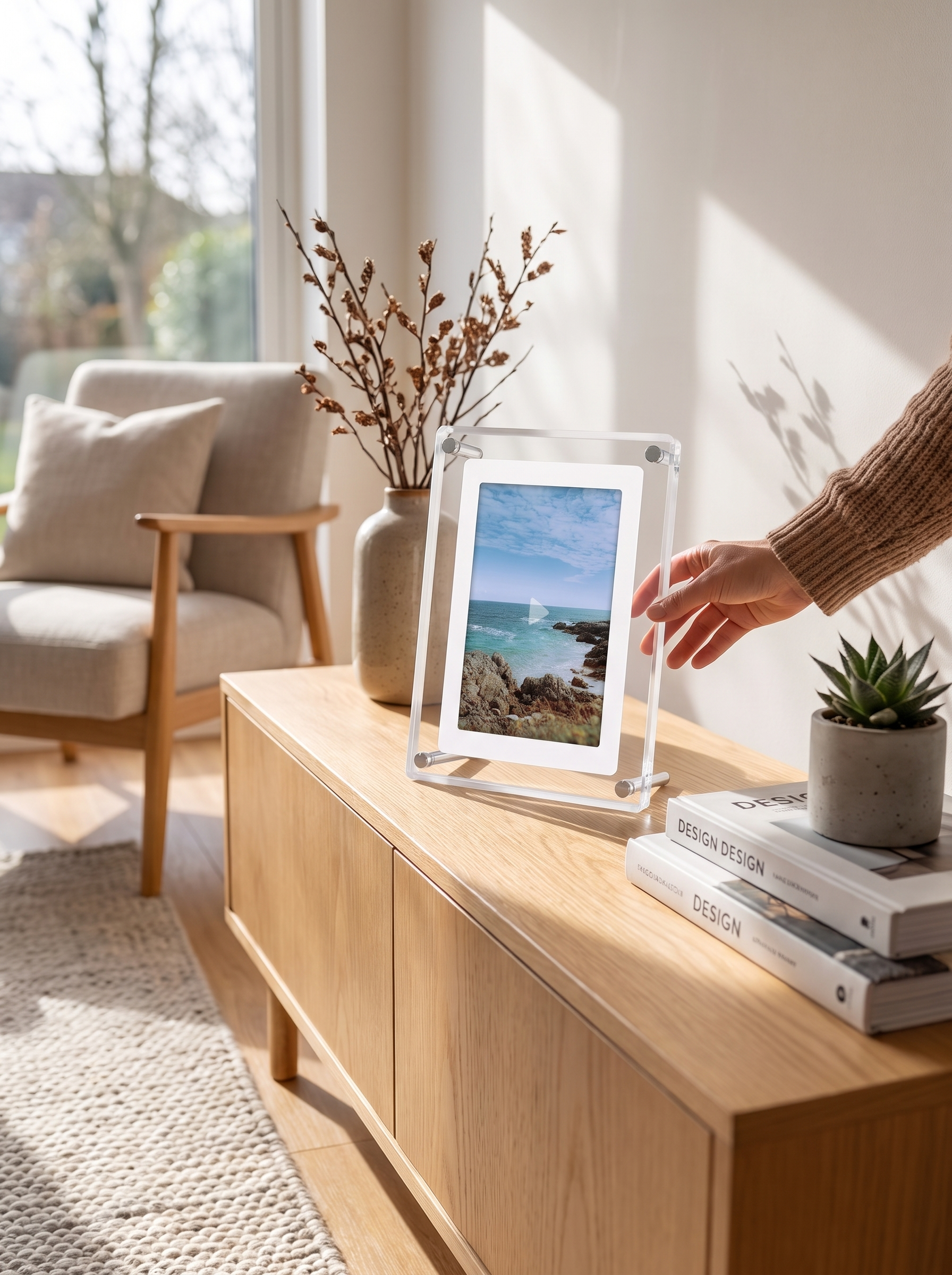 ClearFrame Digital Photo Frame lifestyle image