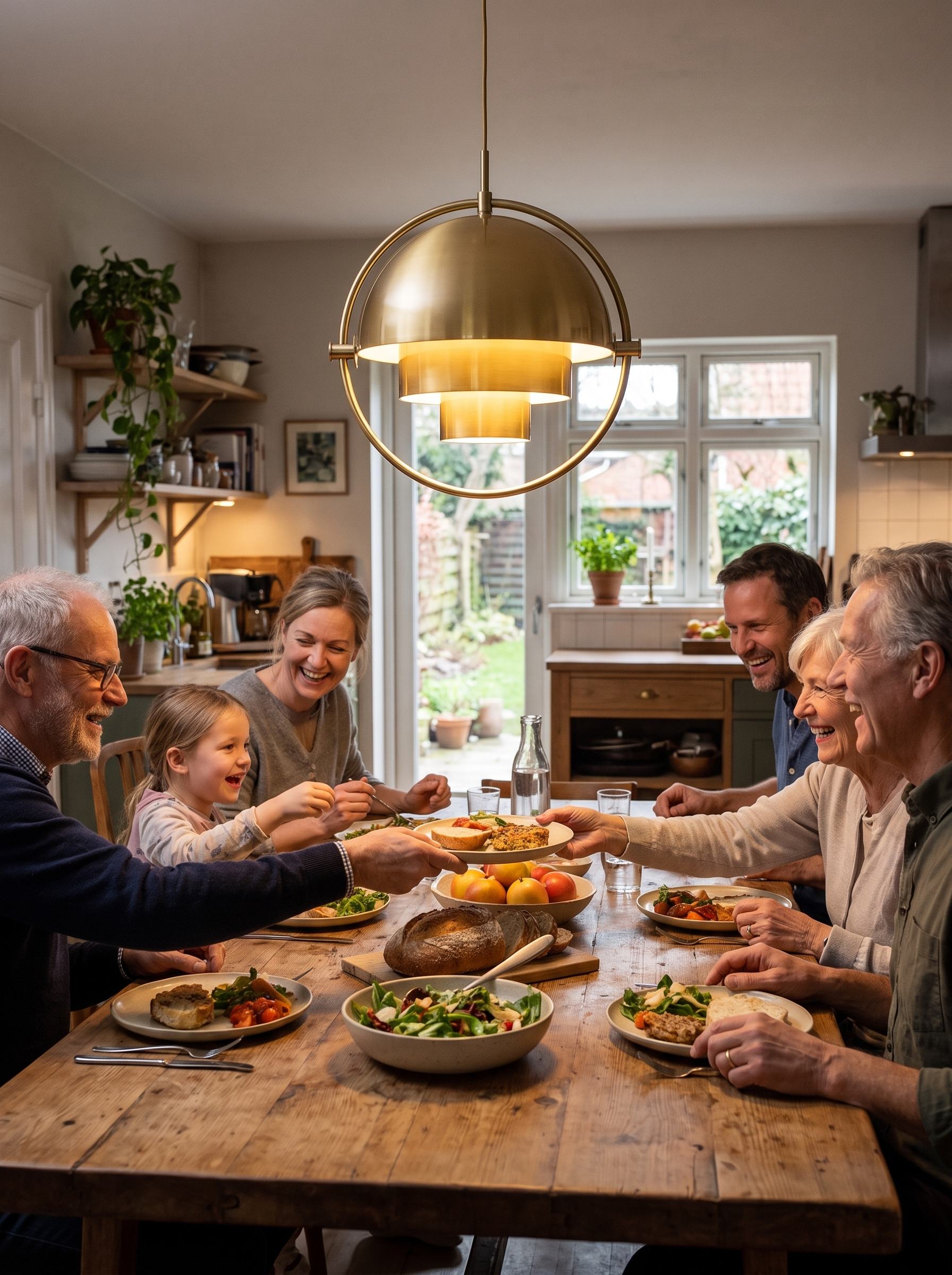 Modern Nordic Pendant Light lifestyle image