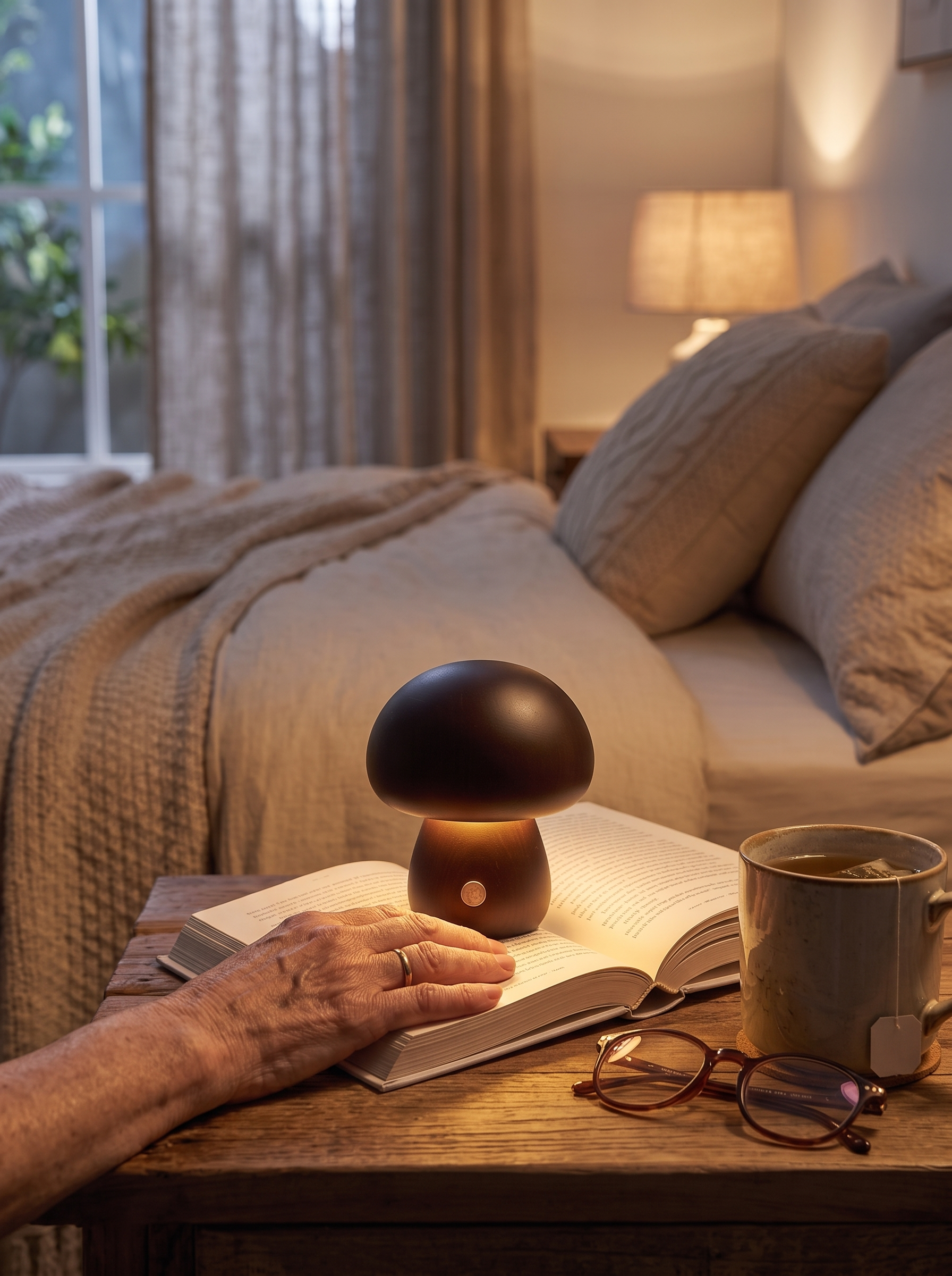 Portobello Mushroom Lamp lifestyle image