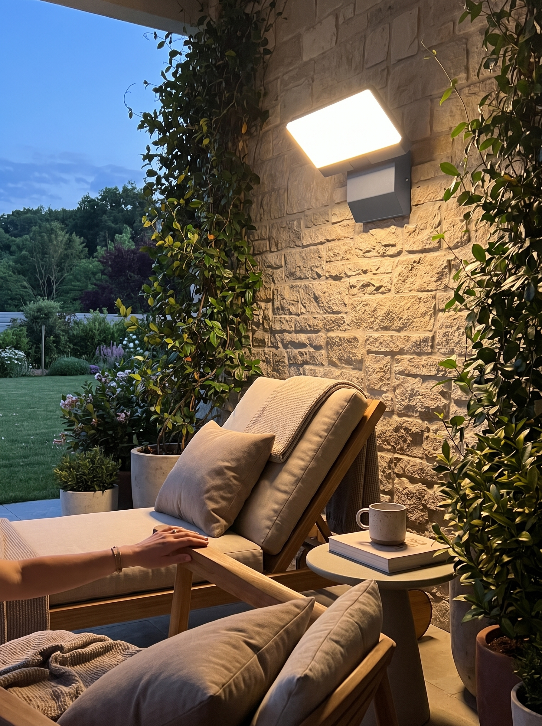 LumiFold Outdoor Wall Light lifestyle image