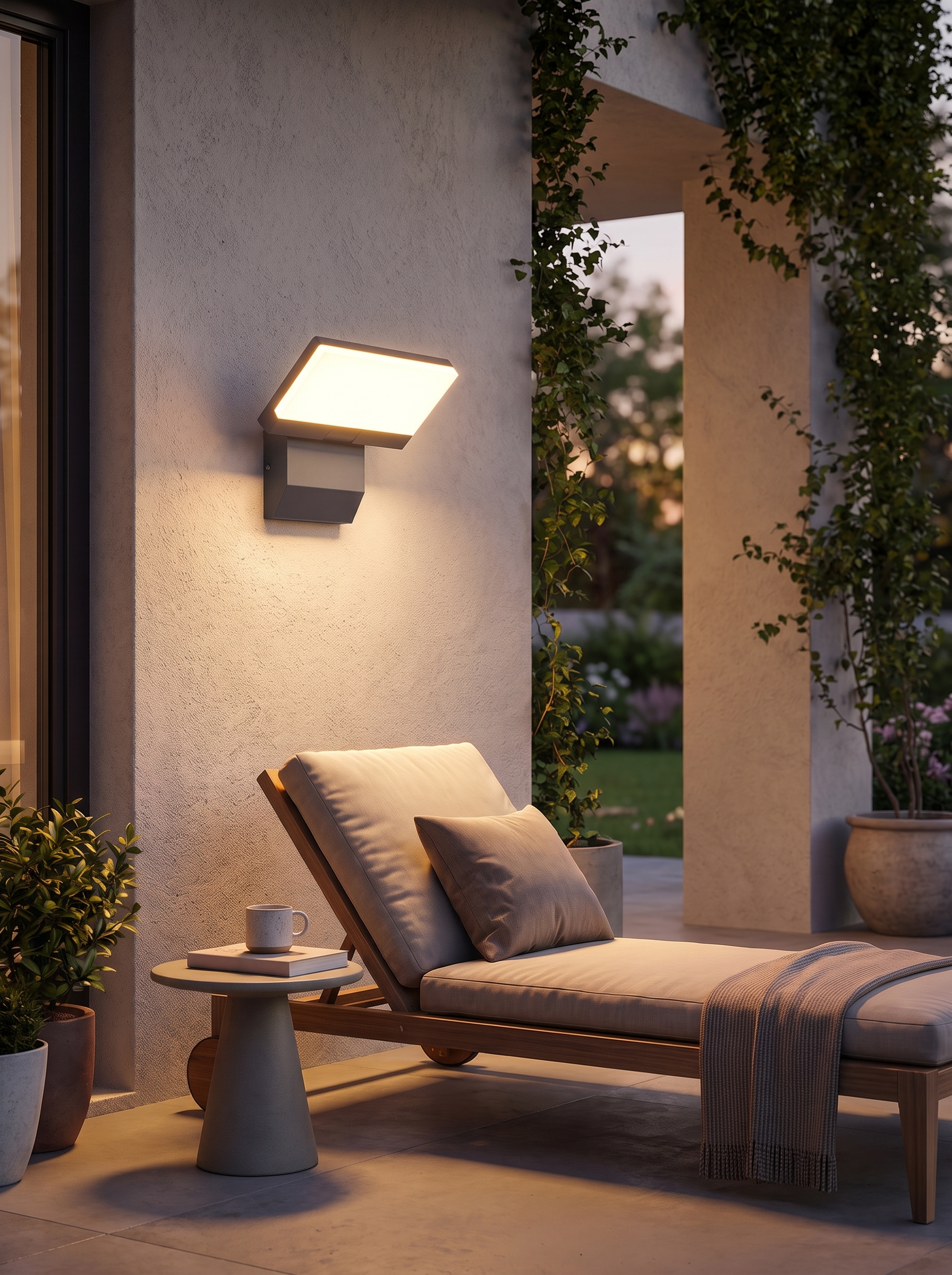 LumiFold Outdoor Wall Light lifestyle image