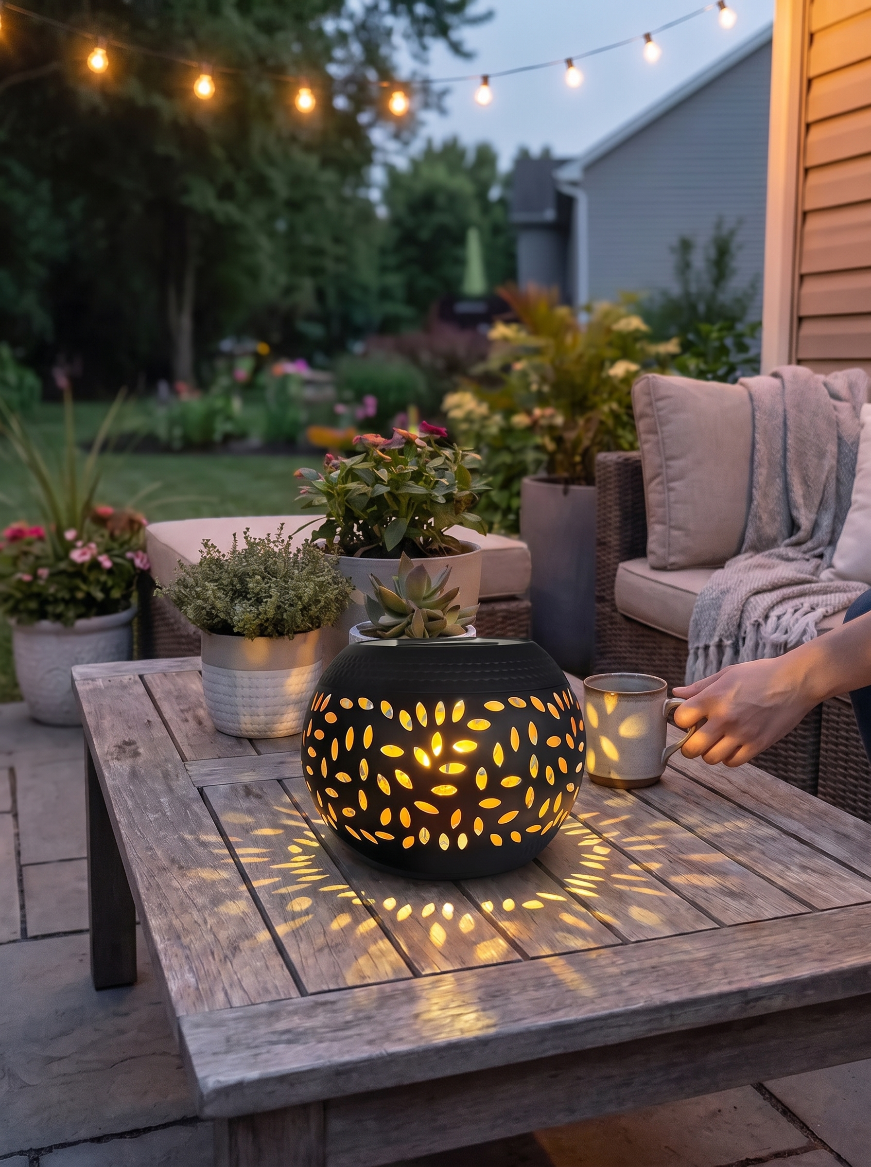 Lumopattern Solar Garden Light lifestyle image