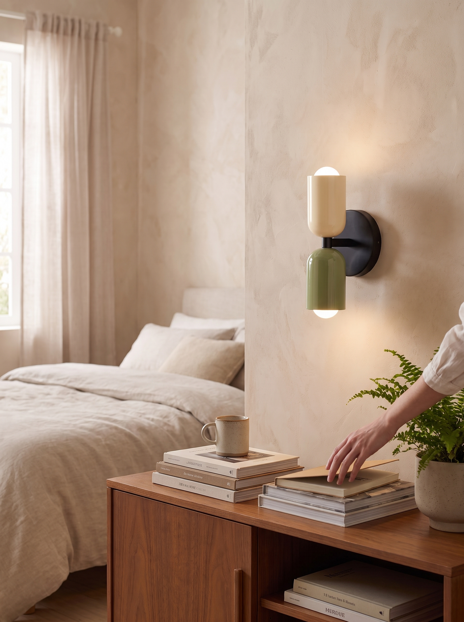 Colorful Bedside Wall Lamp lifestyle image