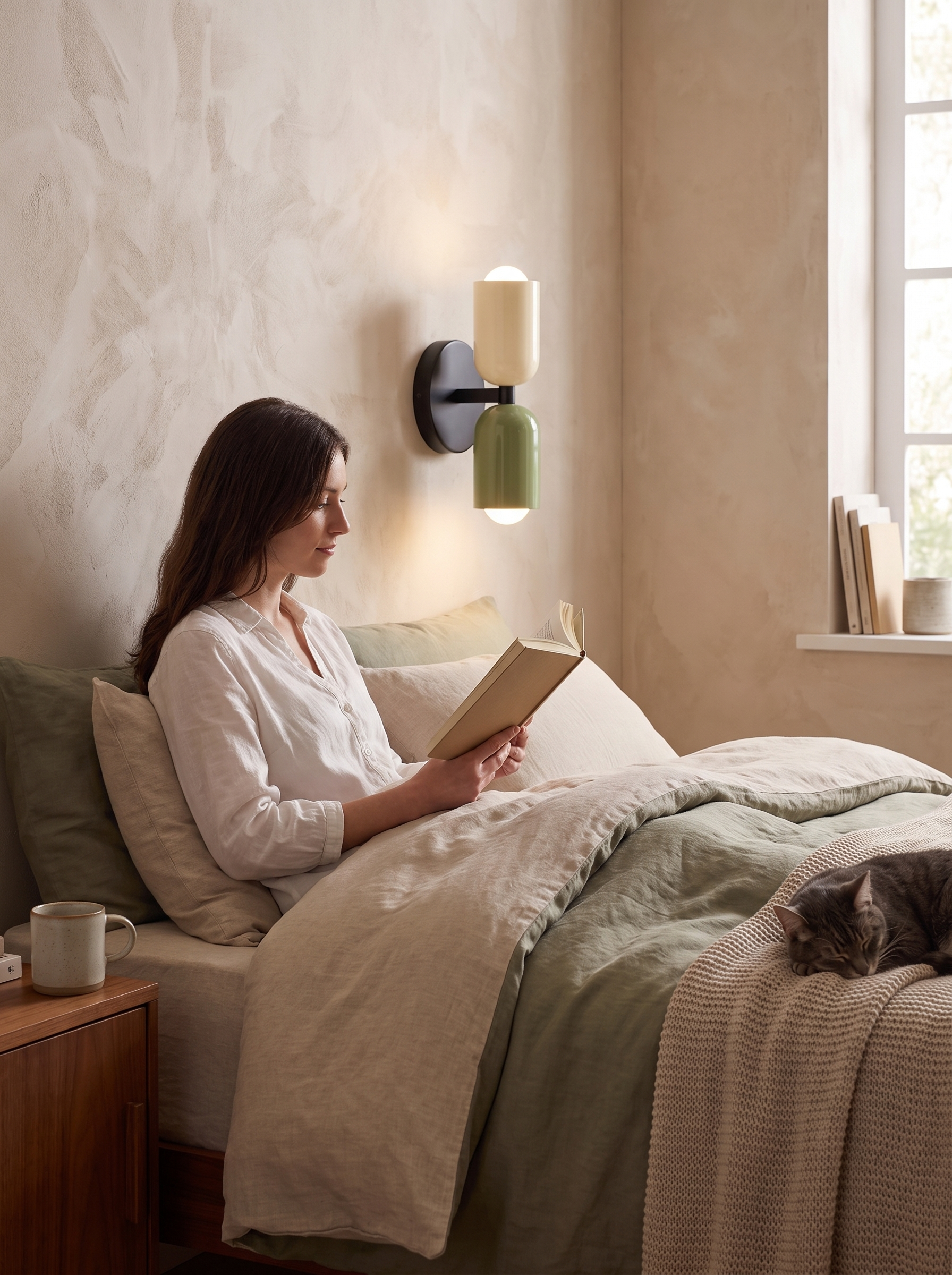 Colorful Bedside Wall Lamp lifestyle image
