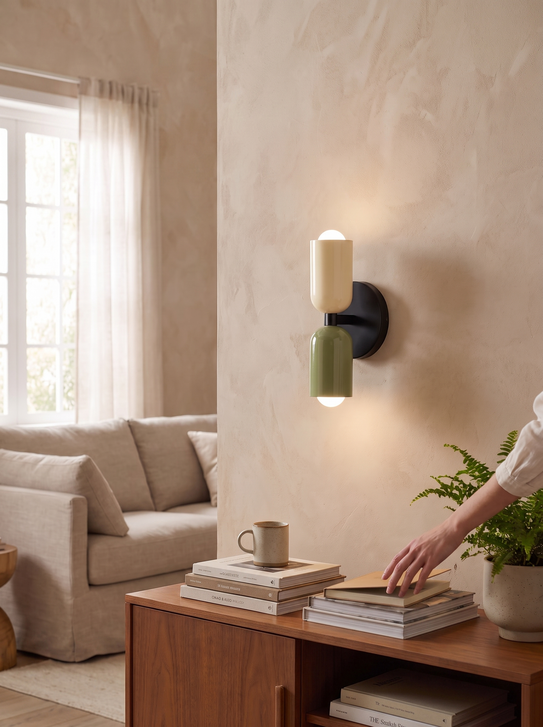 Colorful Bedside Wall Lamp lifestyle image