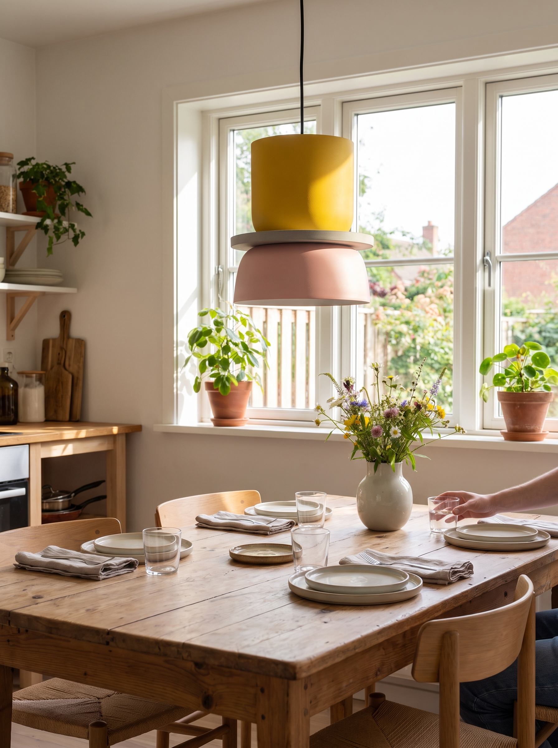 Nordic Macaron Pendant Light lifestyle image