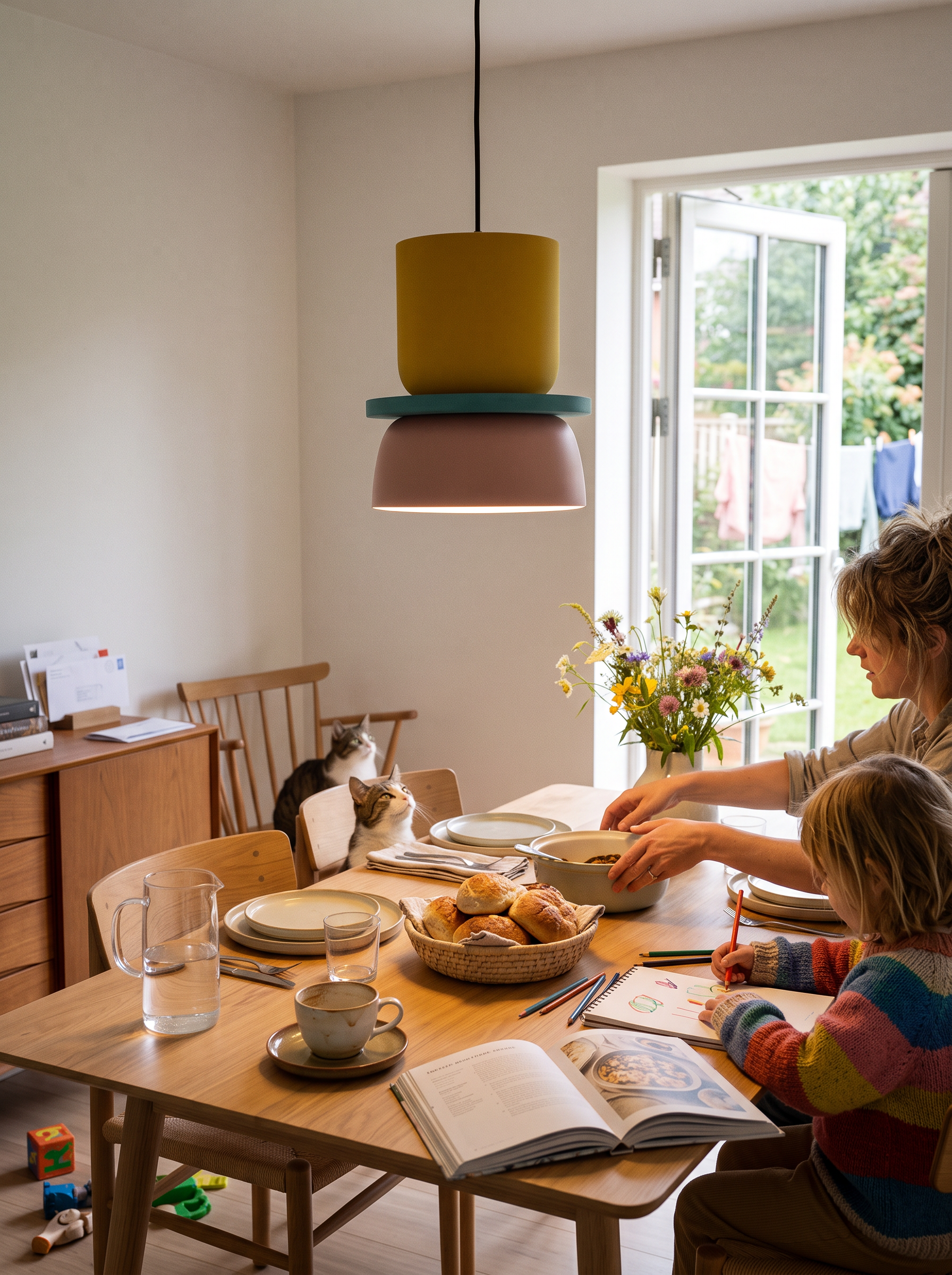 Nordic Macaron Pendant Light lifestyle image