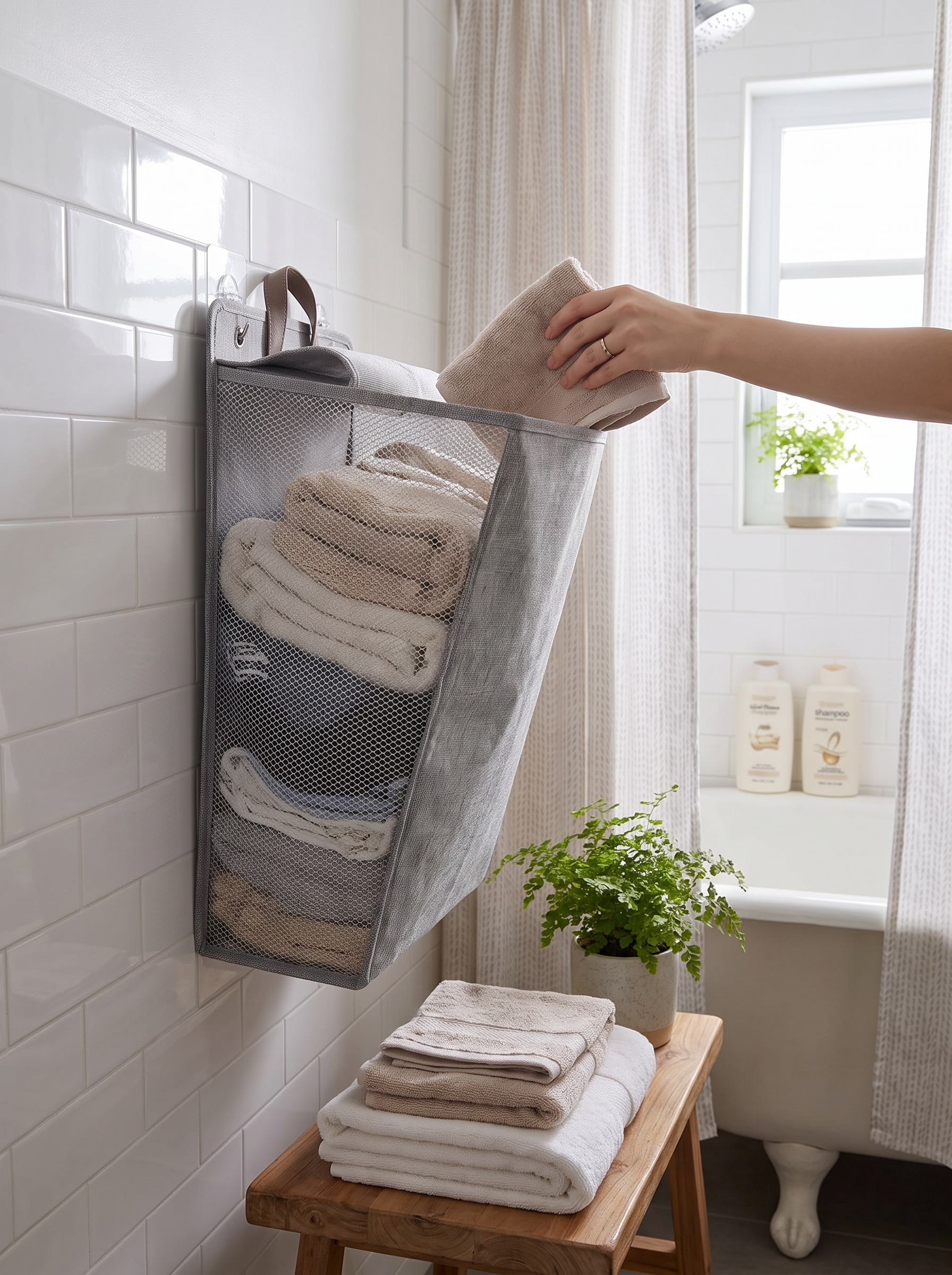 Wallora Laundry Hamper lifestyle image