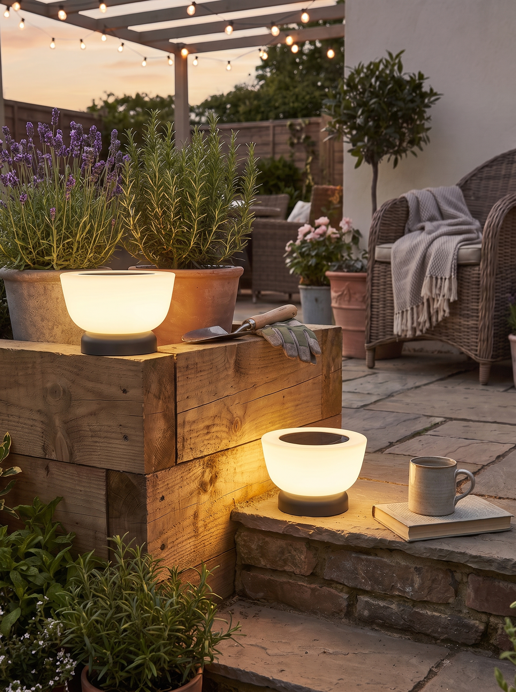 Solar Landing Path Light lifestyle image